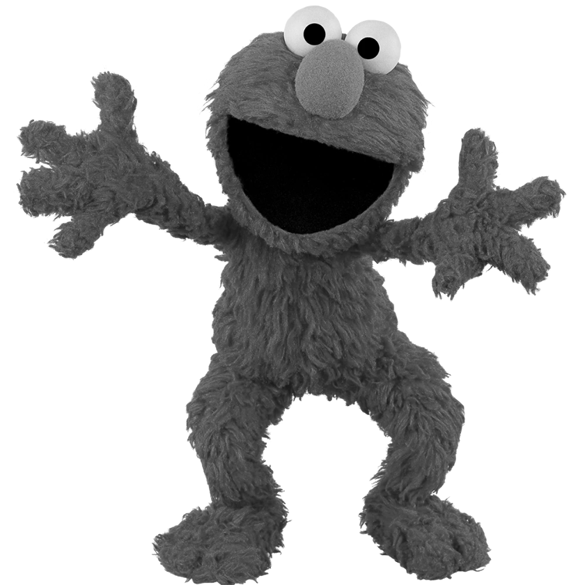 An image of Elmo from Sesame Street representing the Children's genre