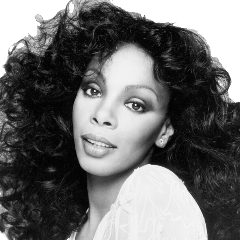 A headshot of singer Donna Summer representing the Electronic/Disco genre