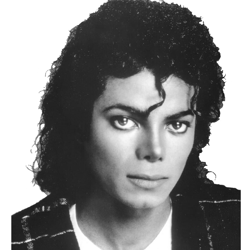 A headshot of American singer and Jackson 5 member Michael Jackson representing the R&B/Soul genre