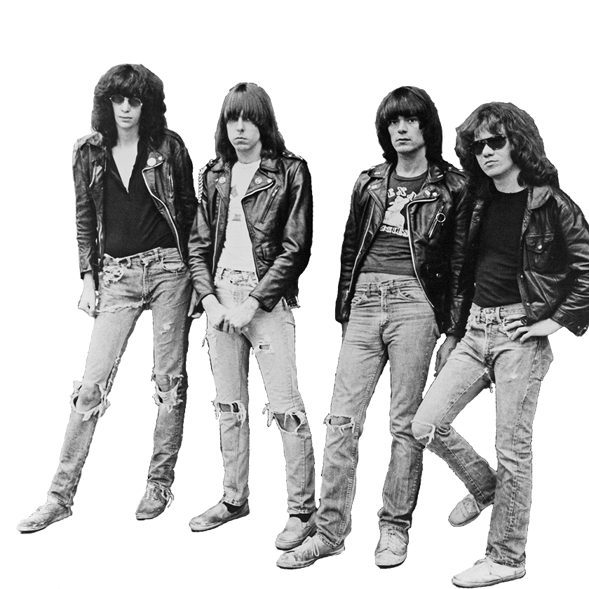 An image of the Punk group The Ramones representing the Rock/Punk/Metal genre