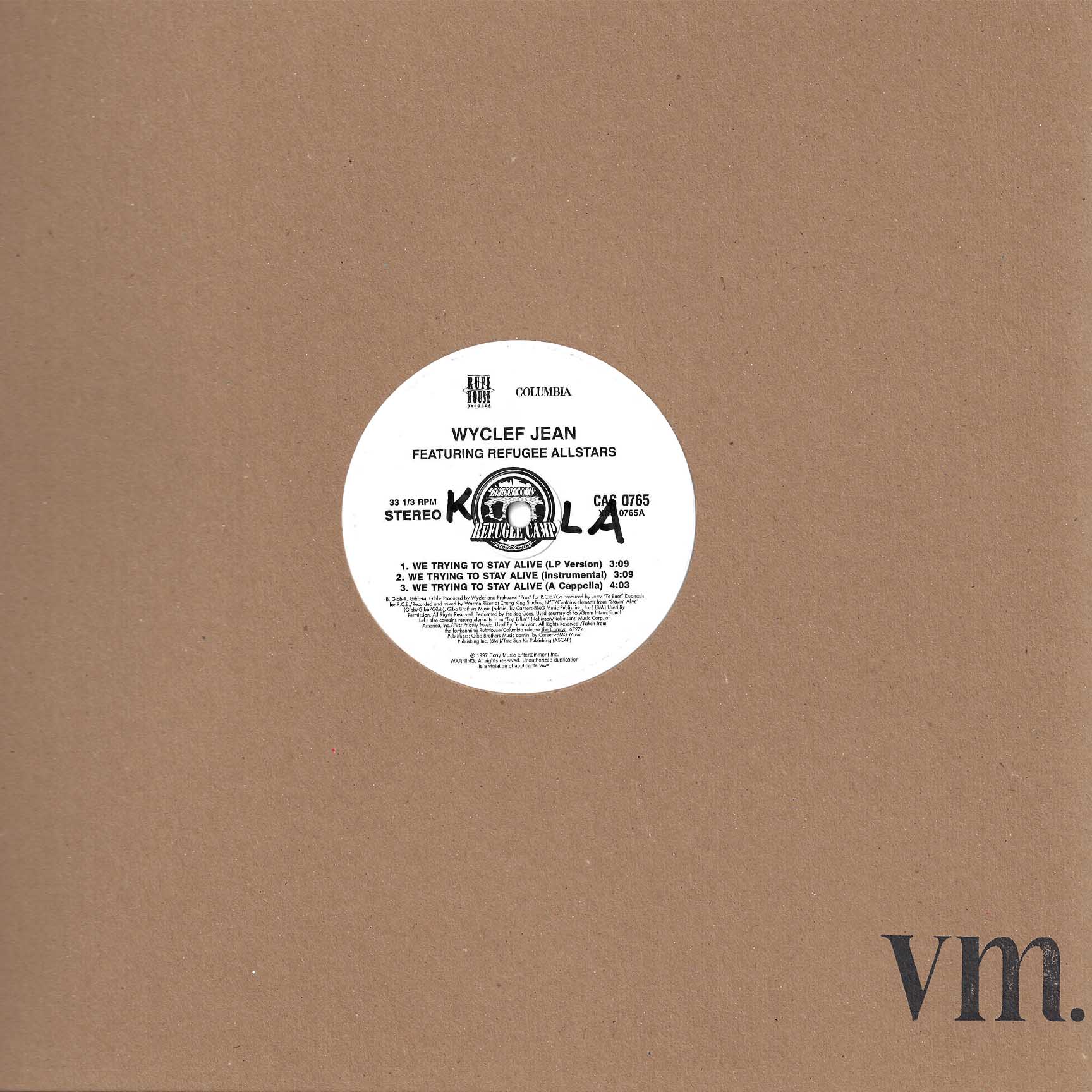 We Trying To Stay Alive / Anything Can Happen