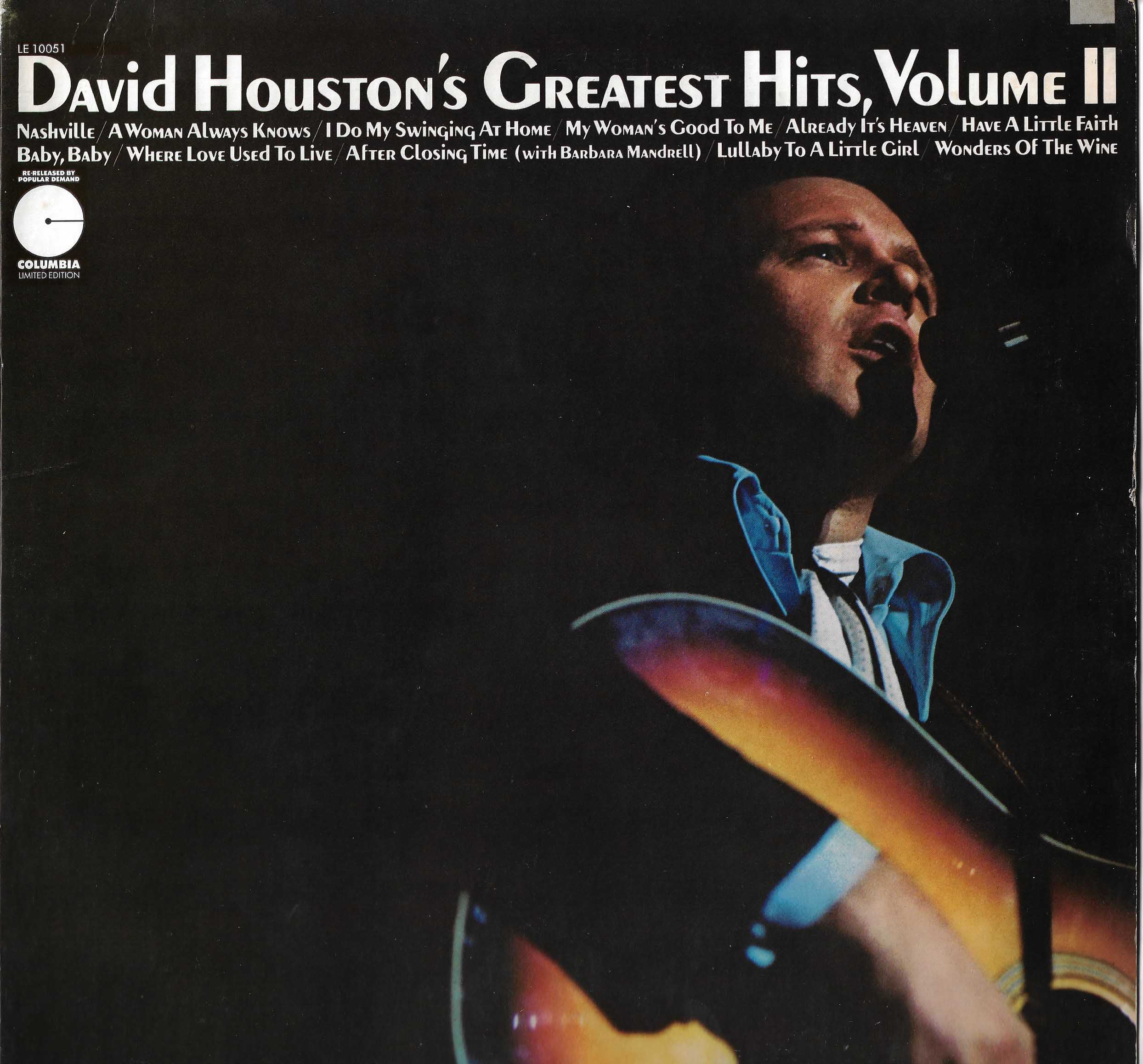 David Houston's Greatest Hits, Volume II