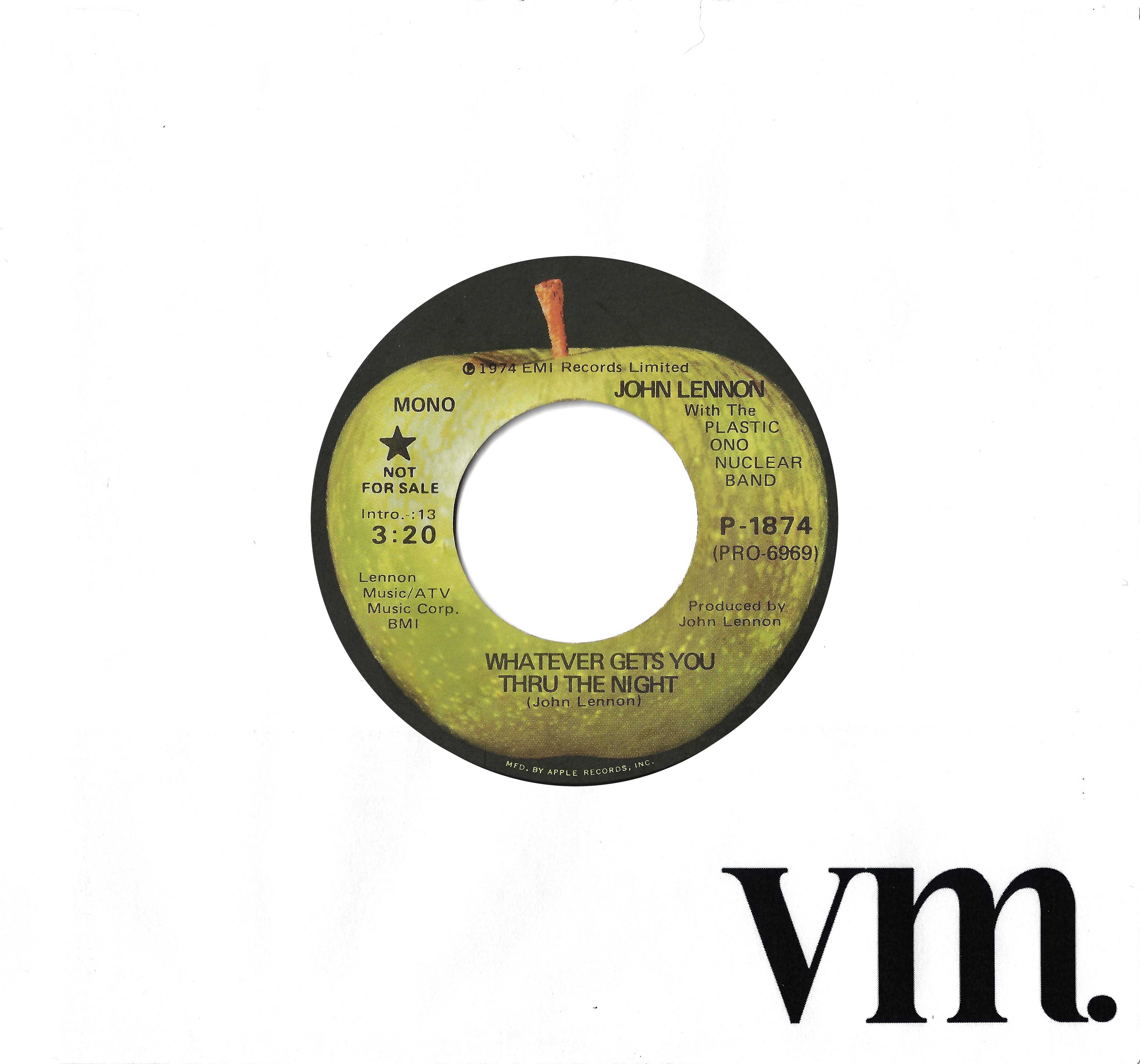 Whatever Gets You Thru The Night