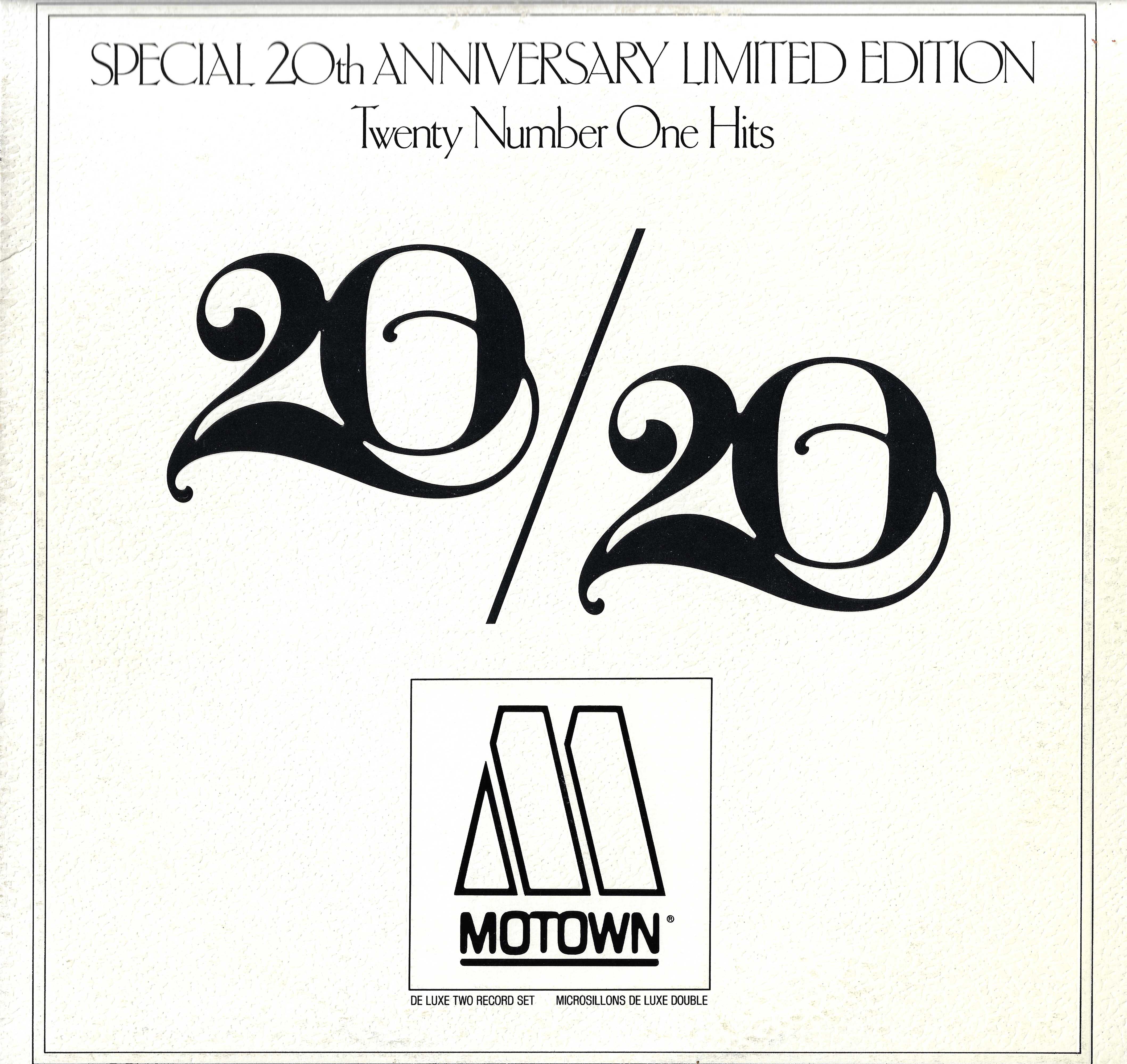 20/20 Twenty No.1 Hits From Twenty Years At Motown