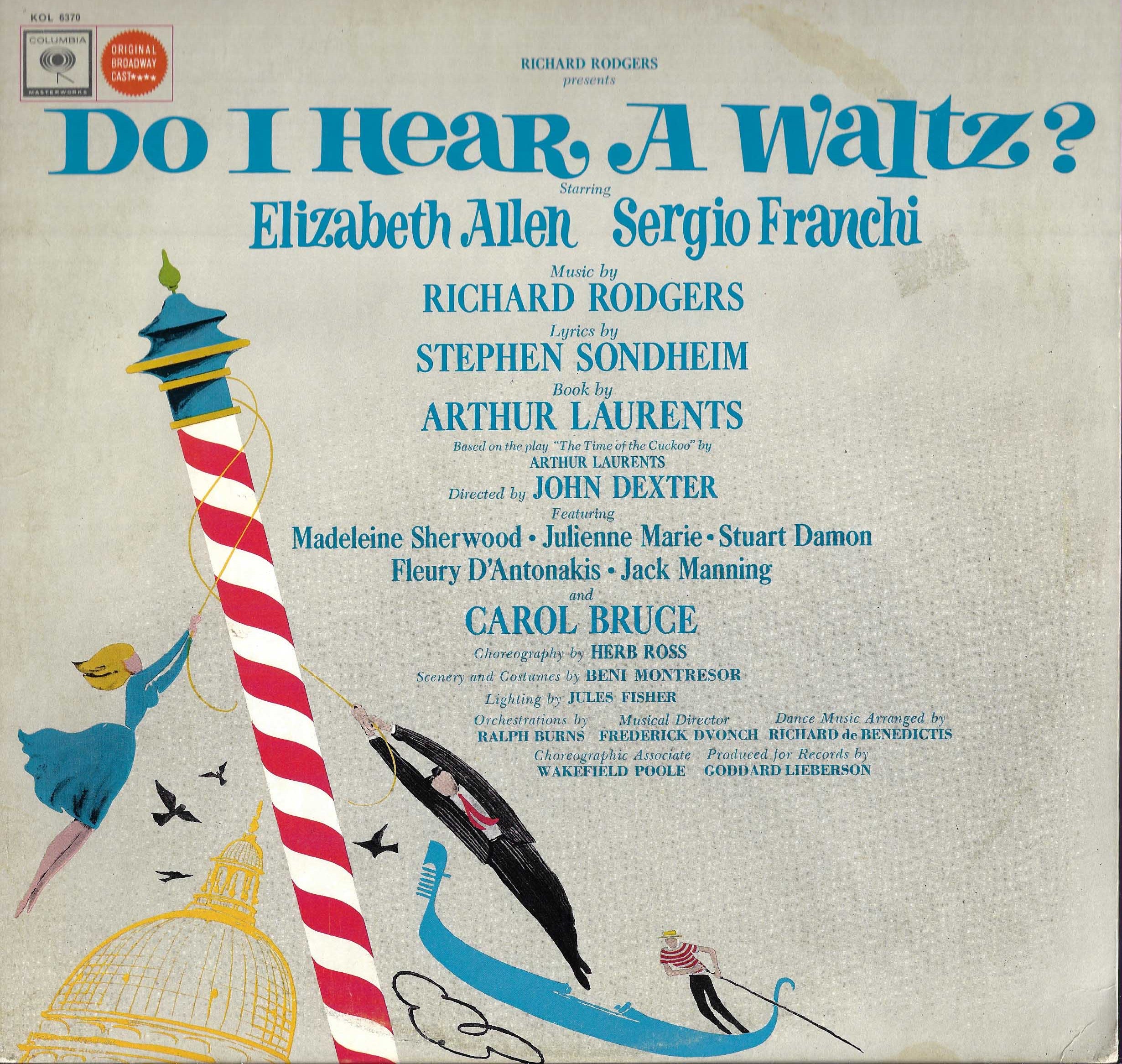 Do I Hear A Waltz? (Original Broadway Cast)
