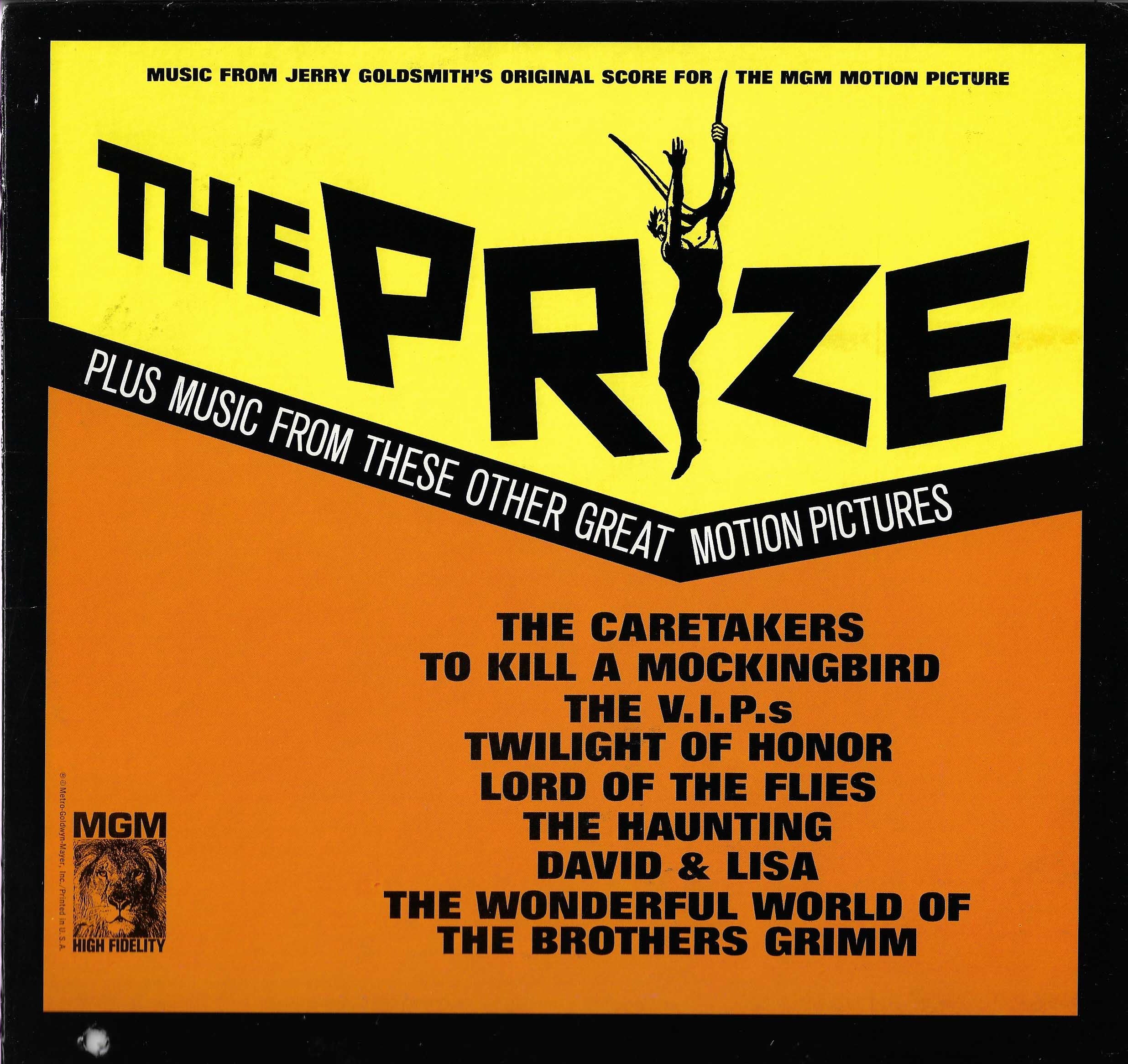 Music from "The Prize" & Other Great Motion Pictures
