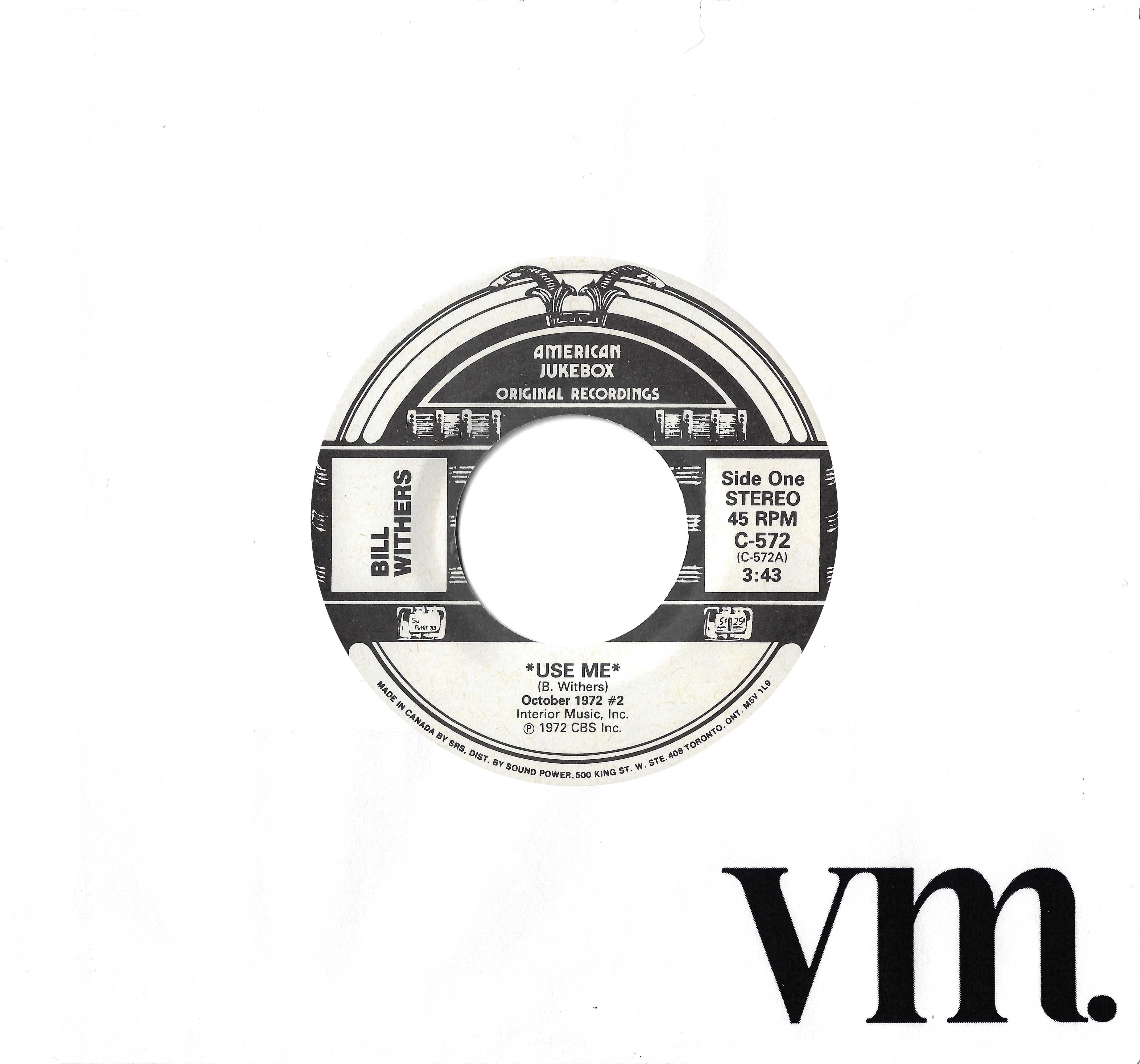 Use Me / Ain't No Sunshine
