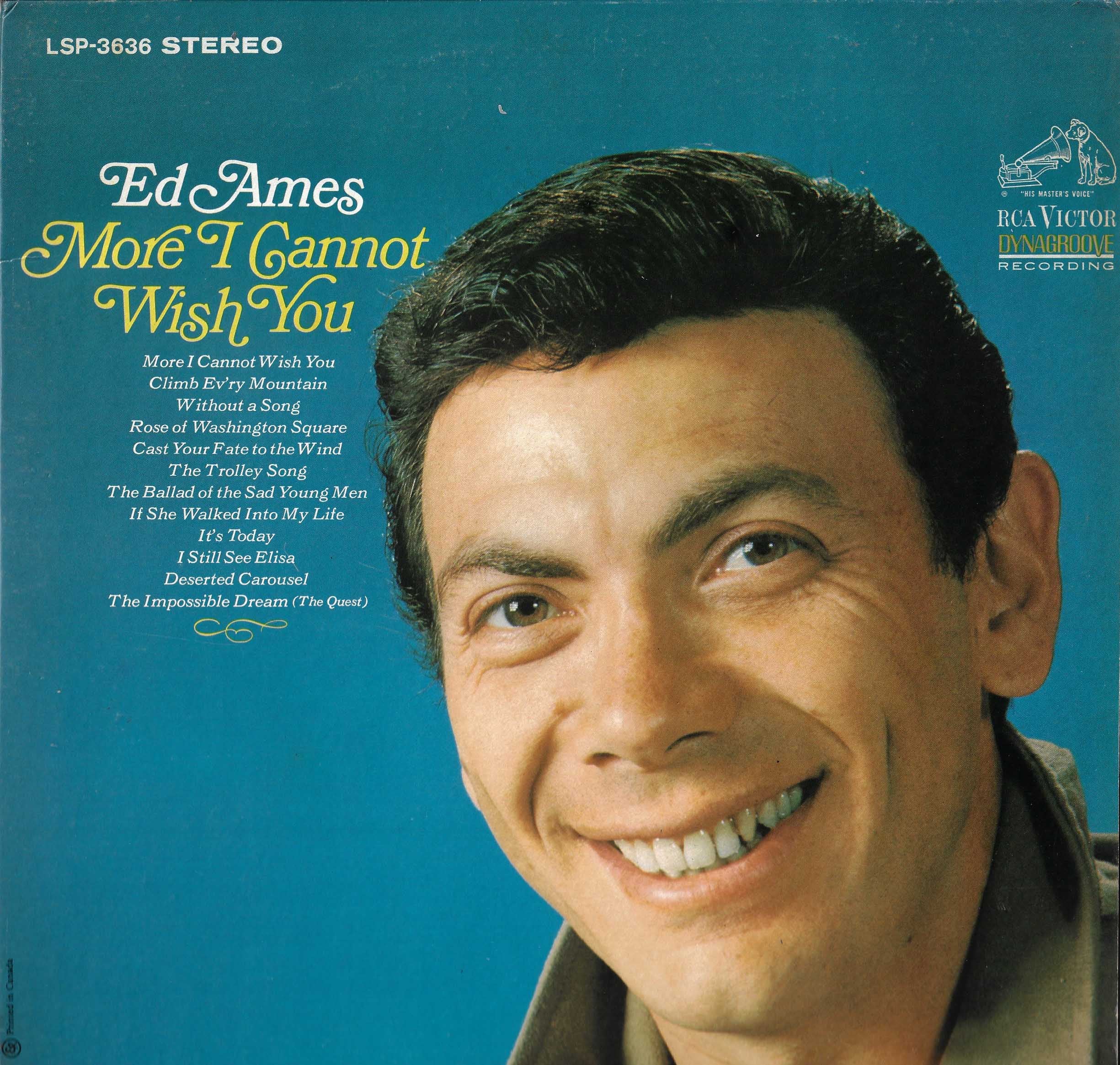 More I Cannot Wish You