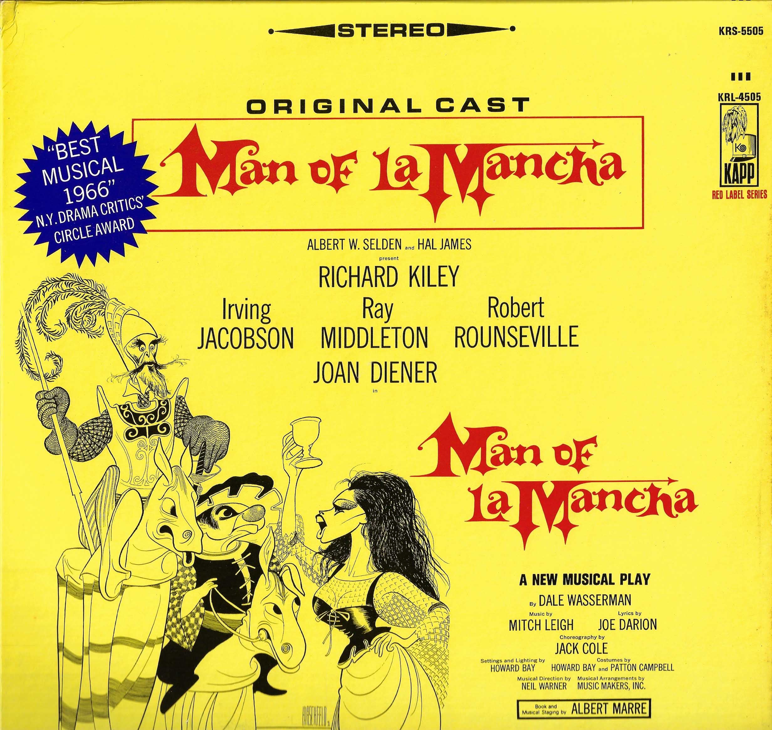 Man Of La Mancha (Original Broadway Cast)