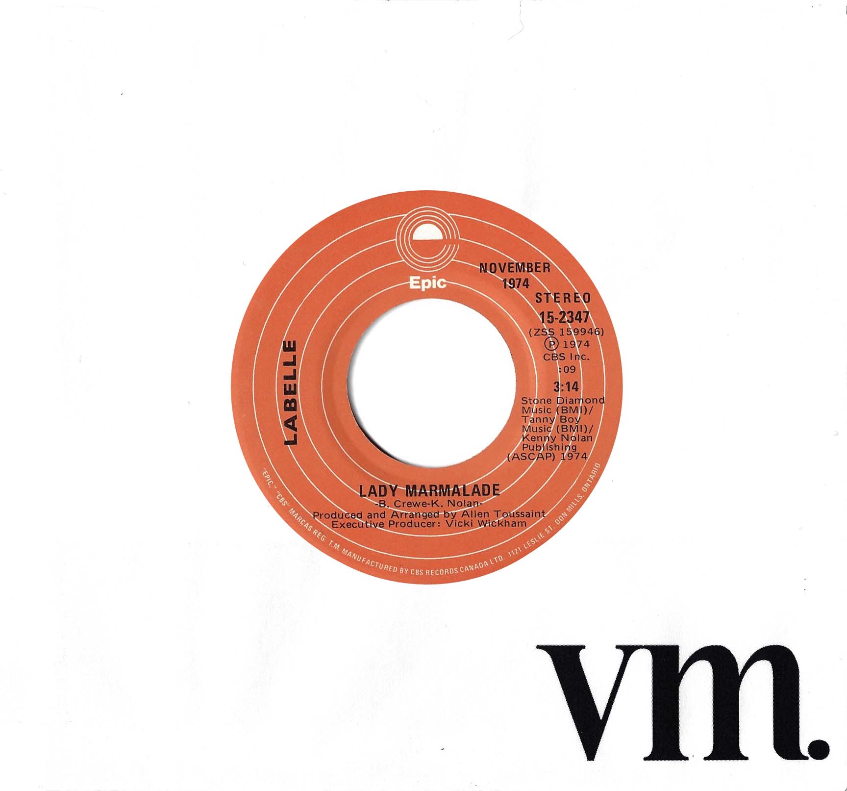 Lady Marmalade / What Can I Do For You?