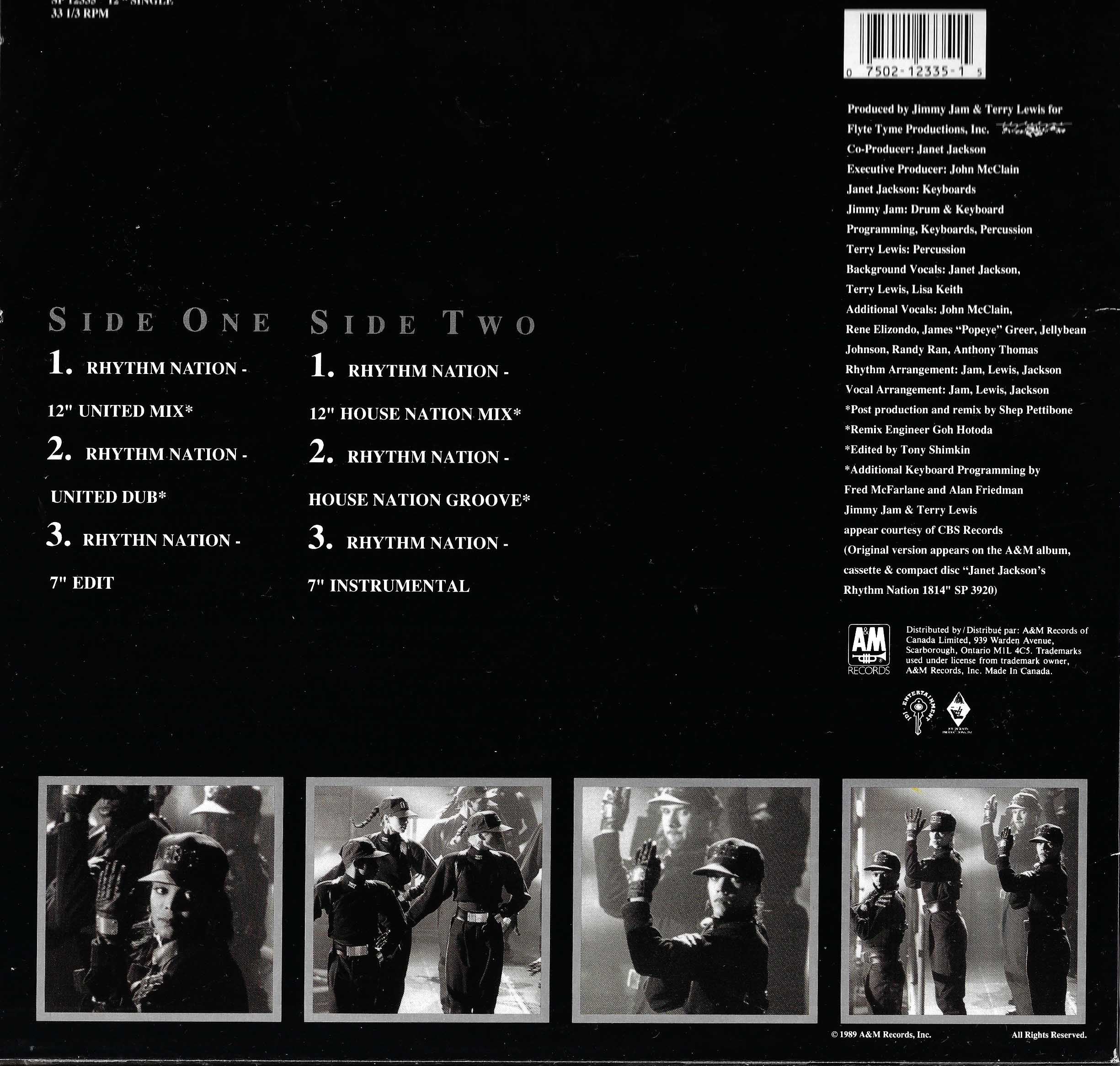 Rhythm Nation (12" Single)