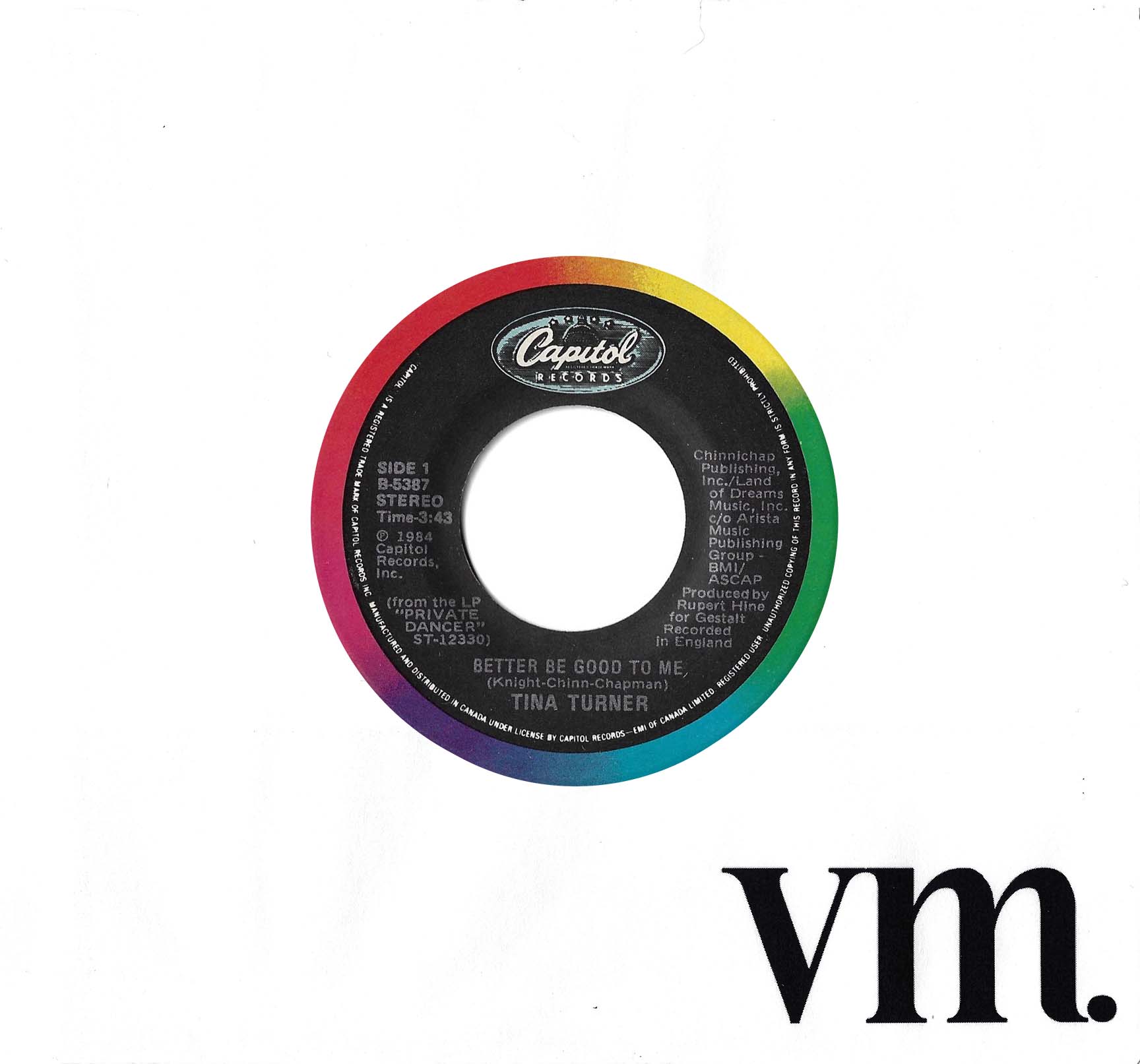 Better Be Good To Me / When I Was Young