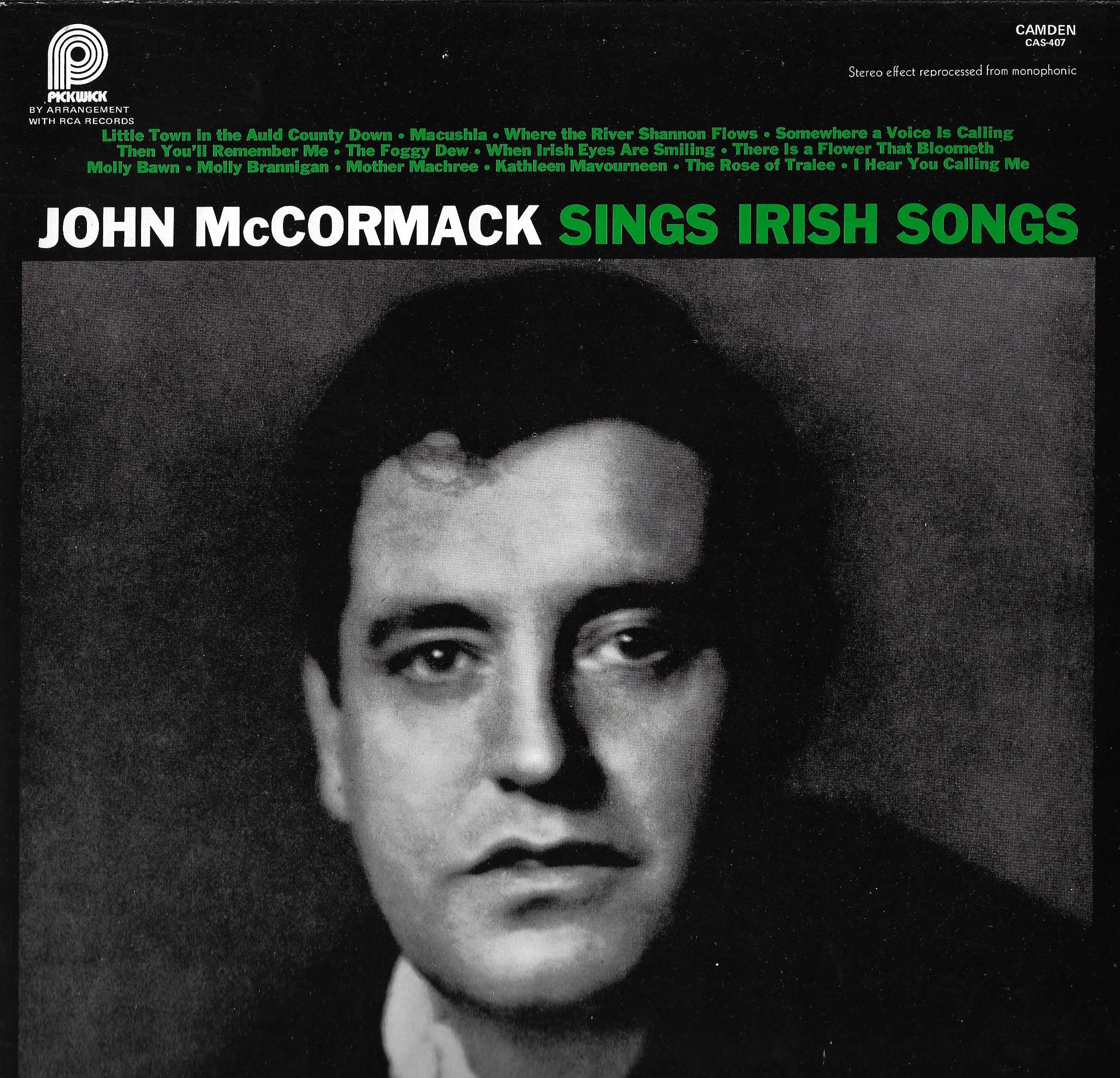 John McCormack Sings Irish Songs