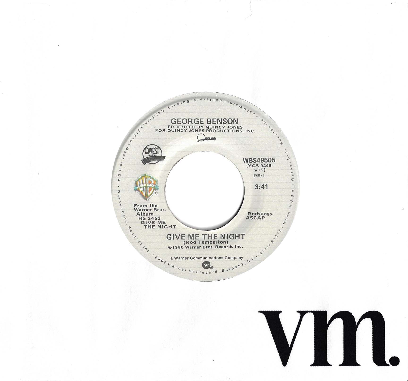 Give Me The Night / Dinorah, Dinorah