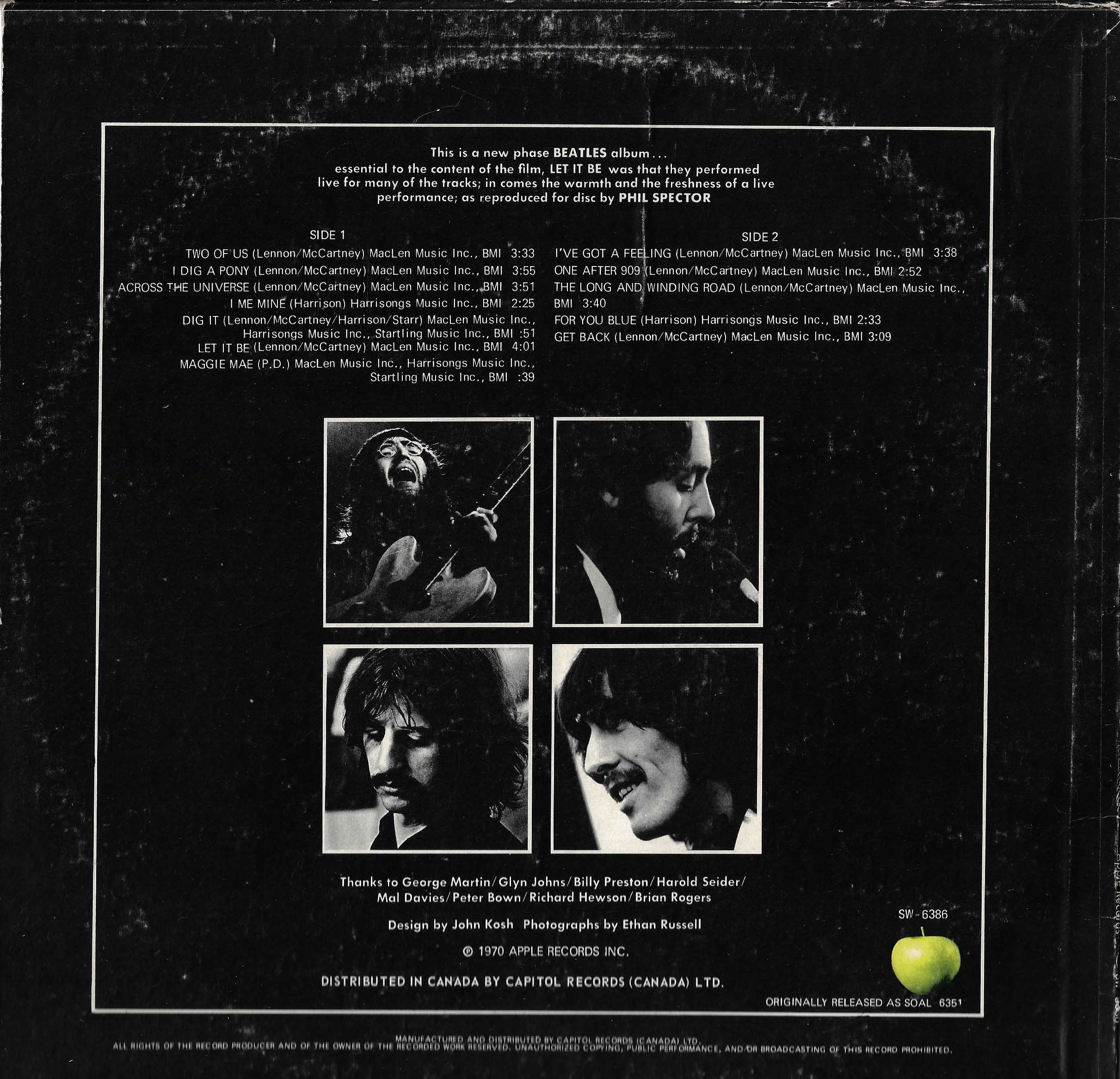 The Beatles Let It Be