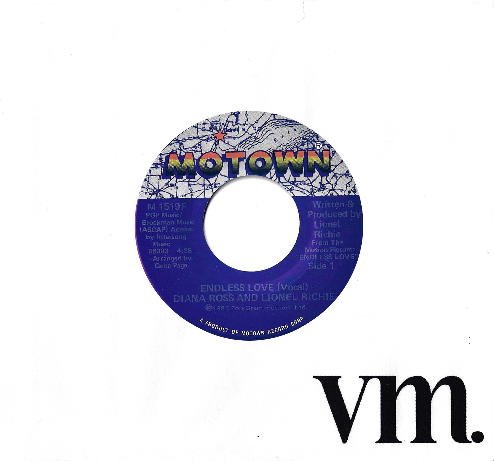 Endless Love / Endless Love (Instrumental)