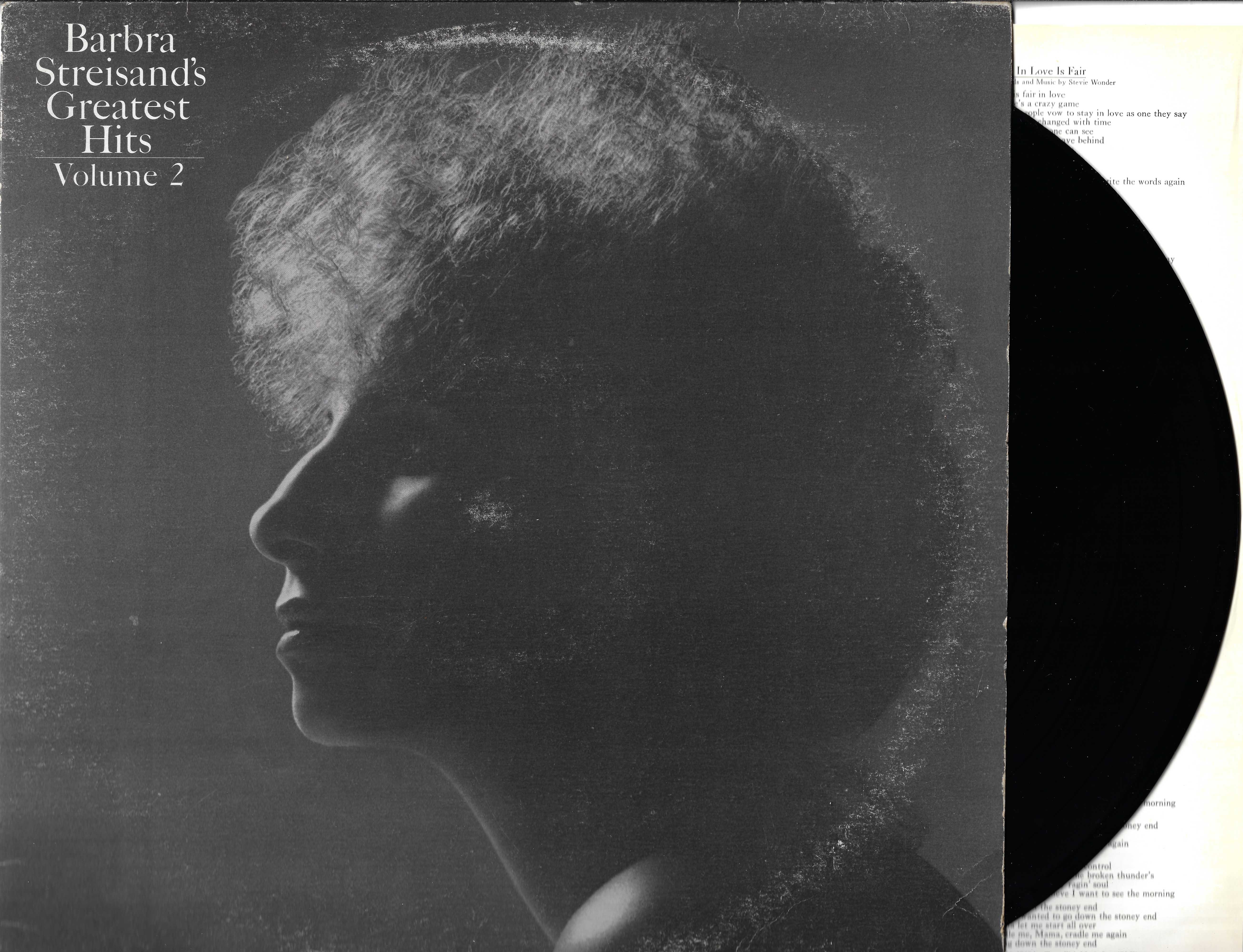 Barbra Streisand Barbra Streisand's Greatest Hits - Volume 2