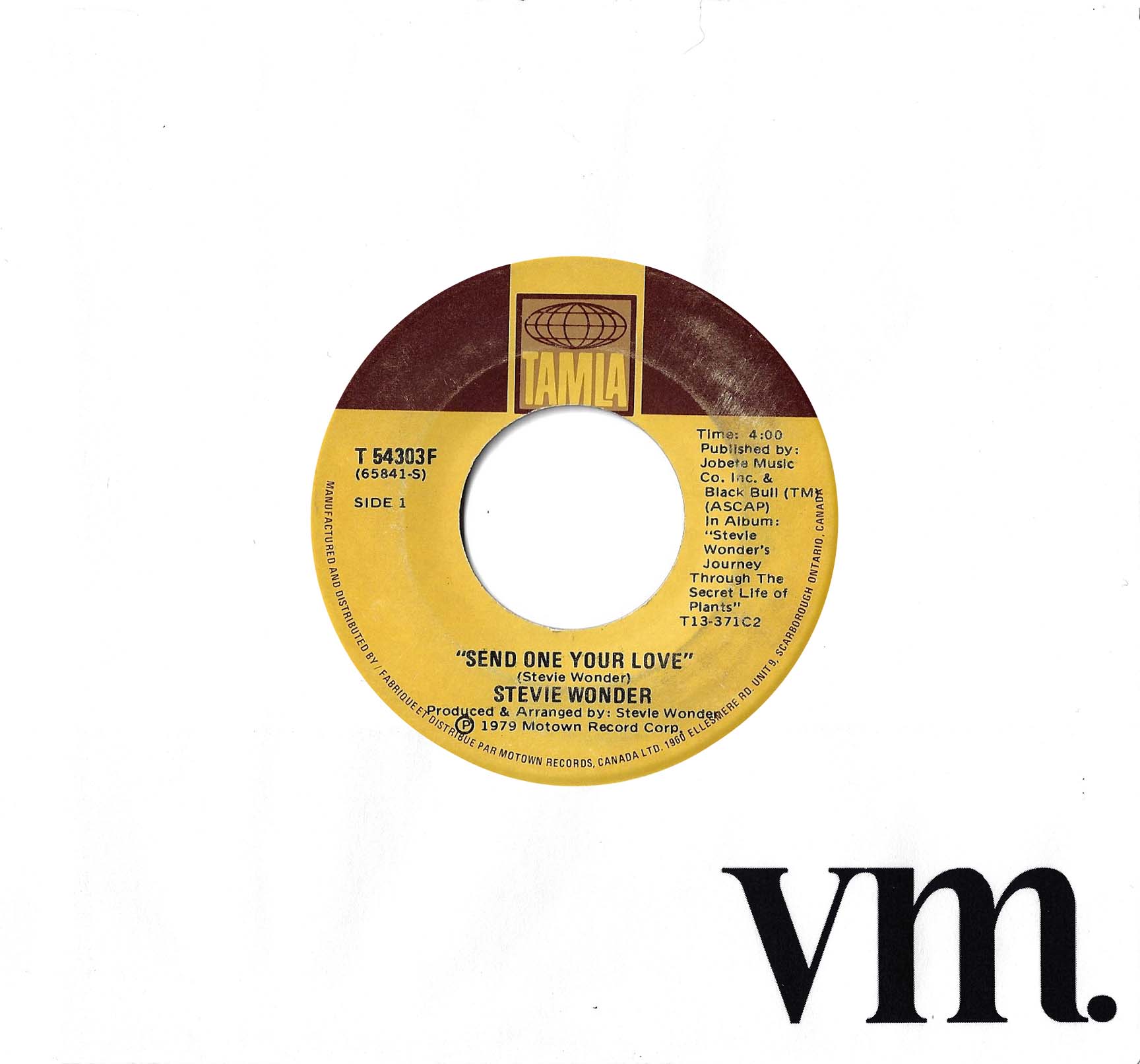 Send One Your Love / Send One You Love (Instrumental)