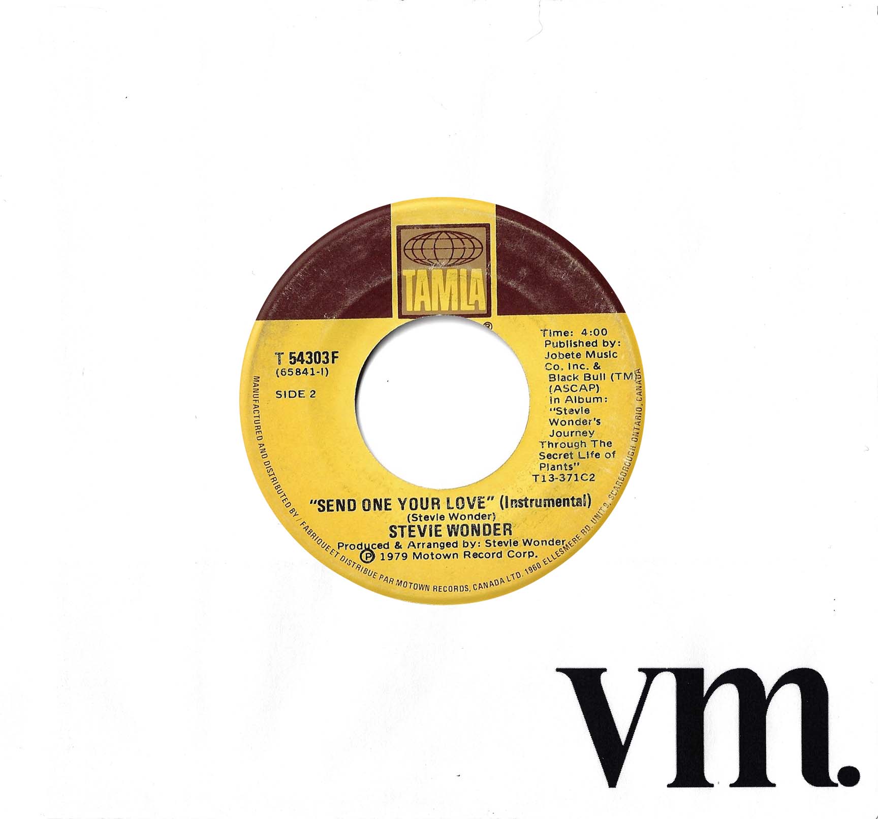 Send One Your Love / Send One You Love (Instrumental)