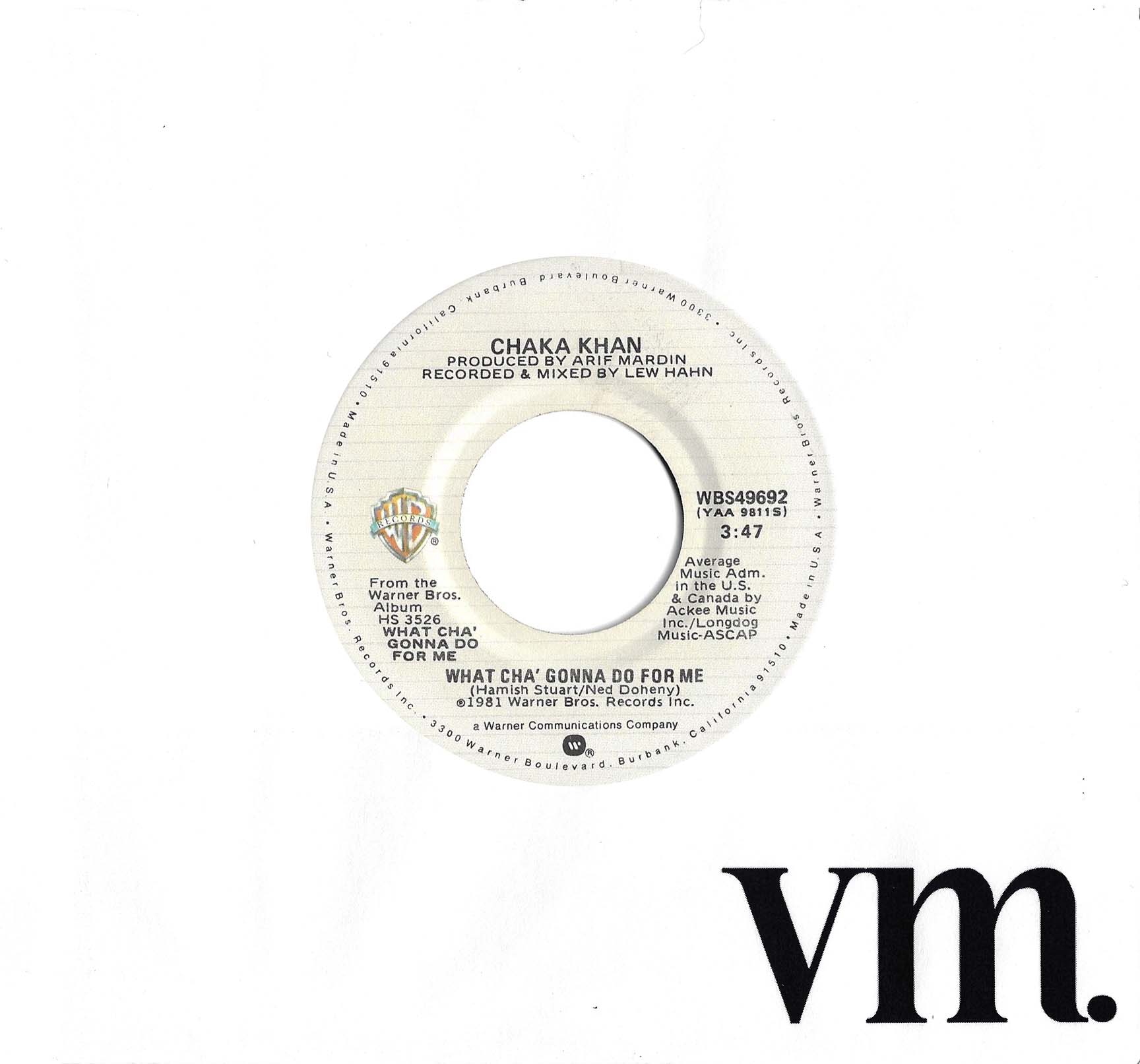 What Cha' Gonna Do For Me / Lover's Touch