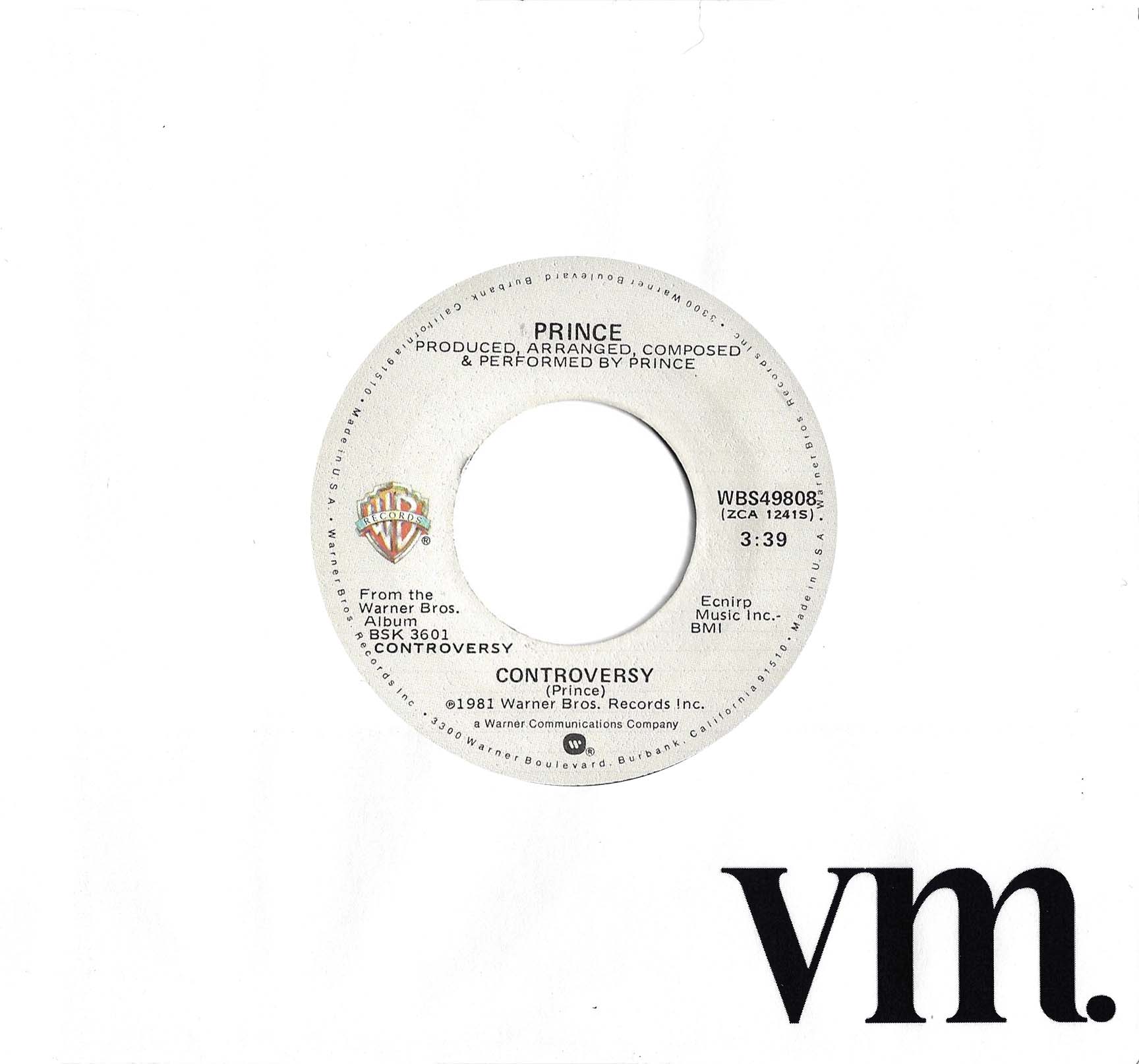 Controversy / When You Were Mine