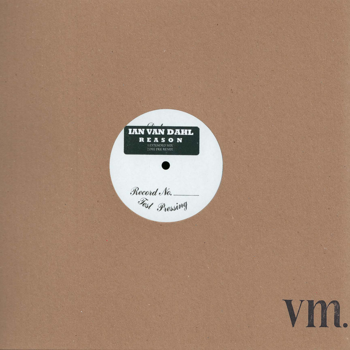 Reason (Test Pressing)