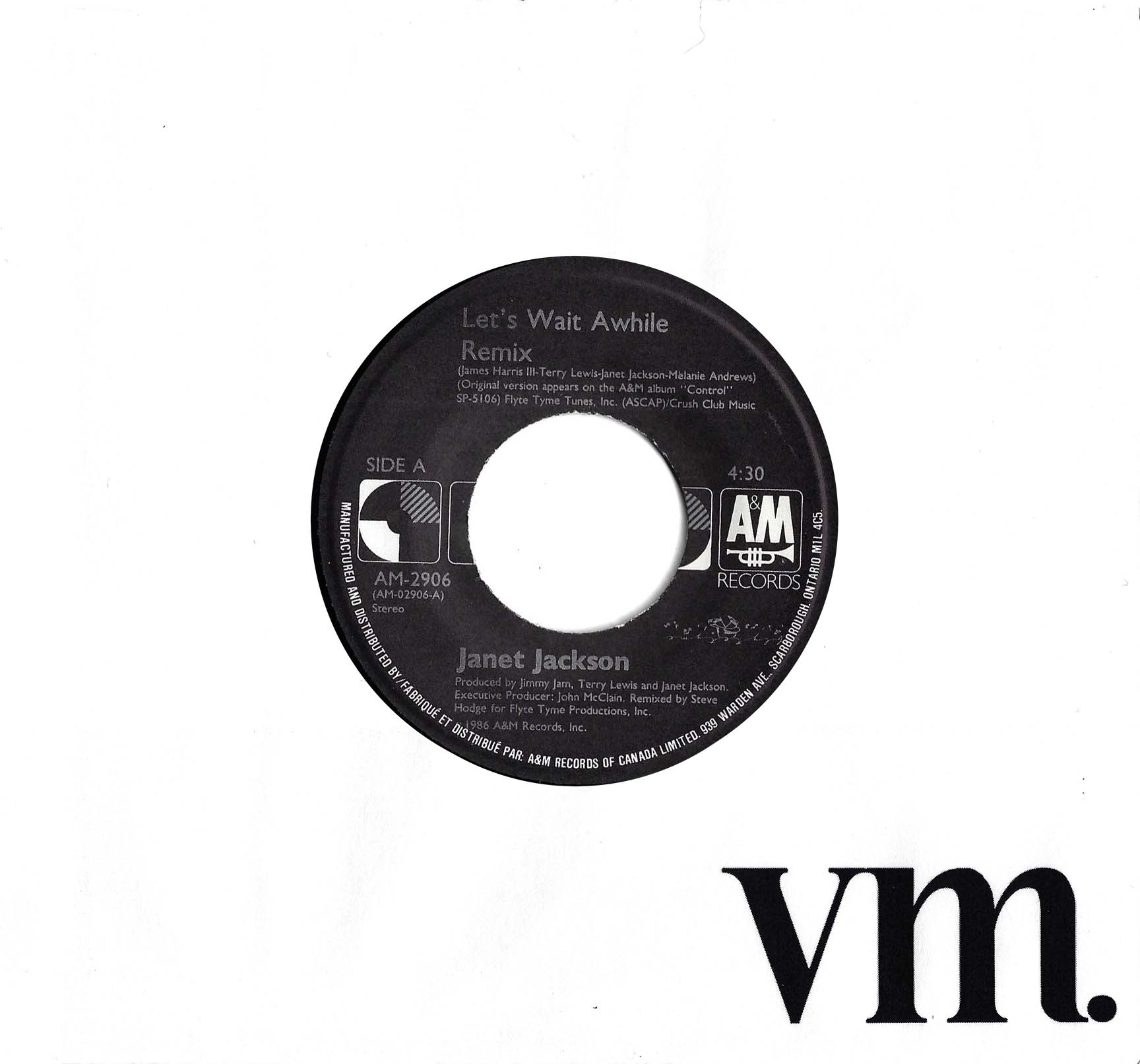 Let's Wait Awhile (Remix) / Pretty Boy