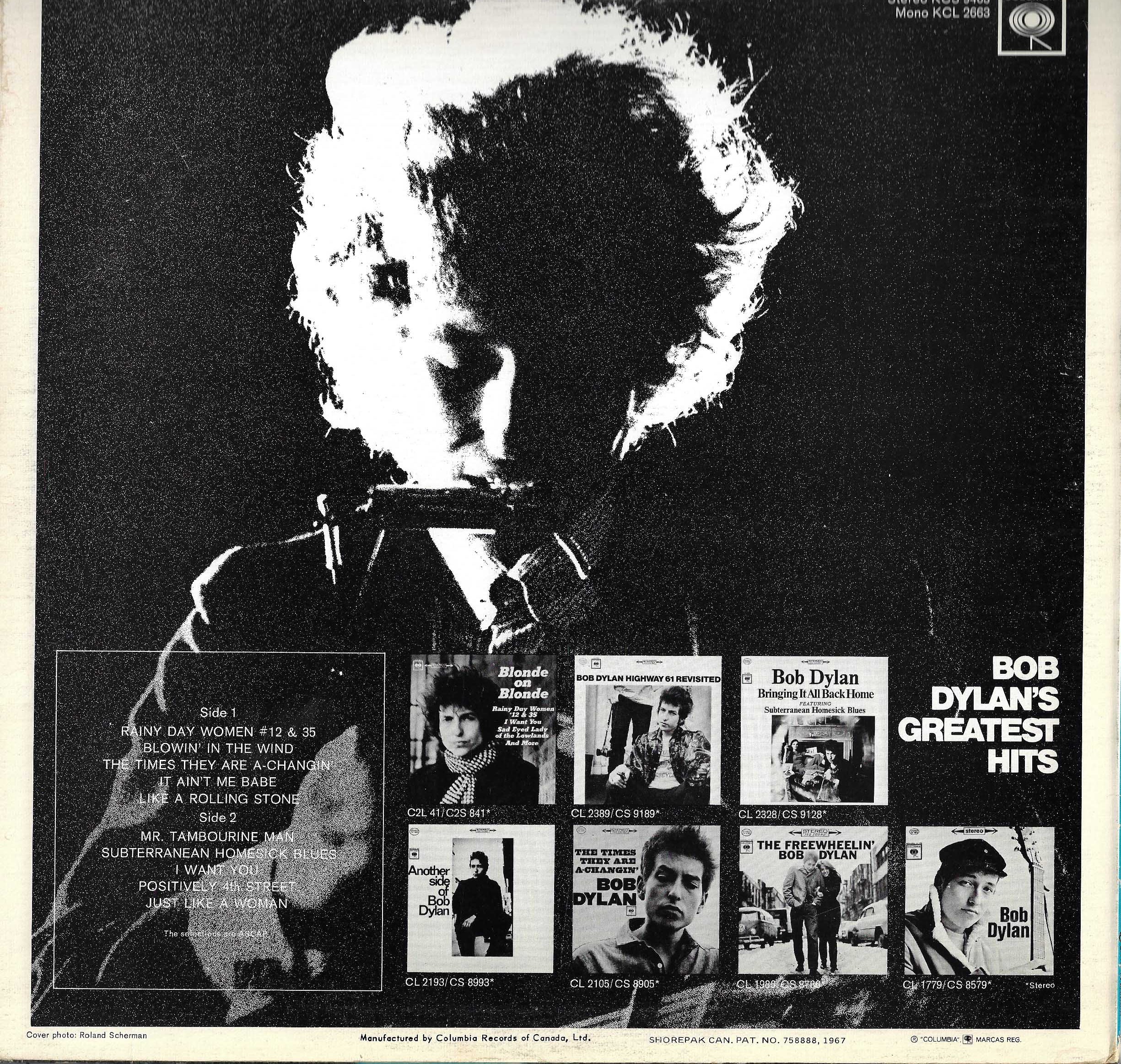Bob Dylan's Greatest Hits