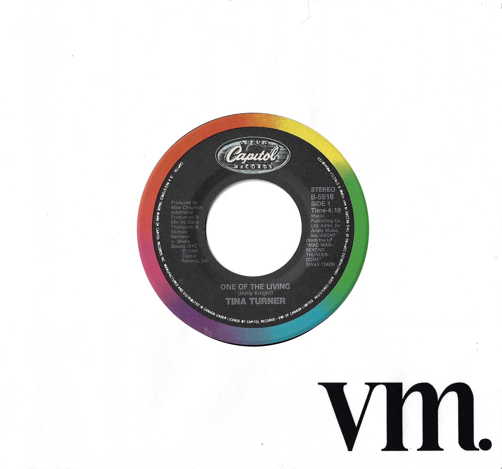 One Of The Living / One Of The Living (Dub Version)