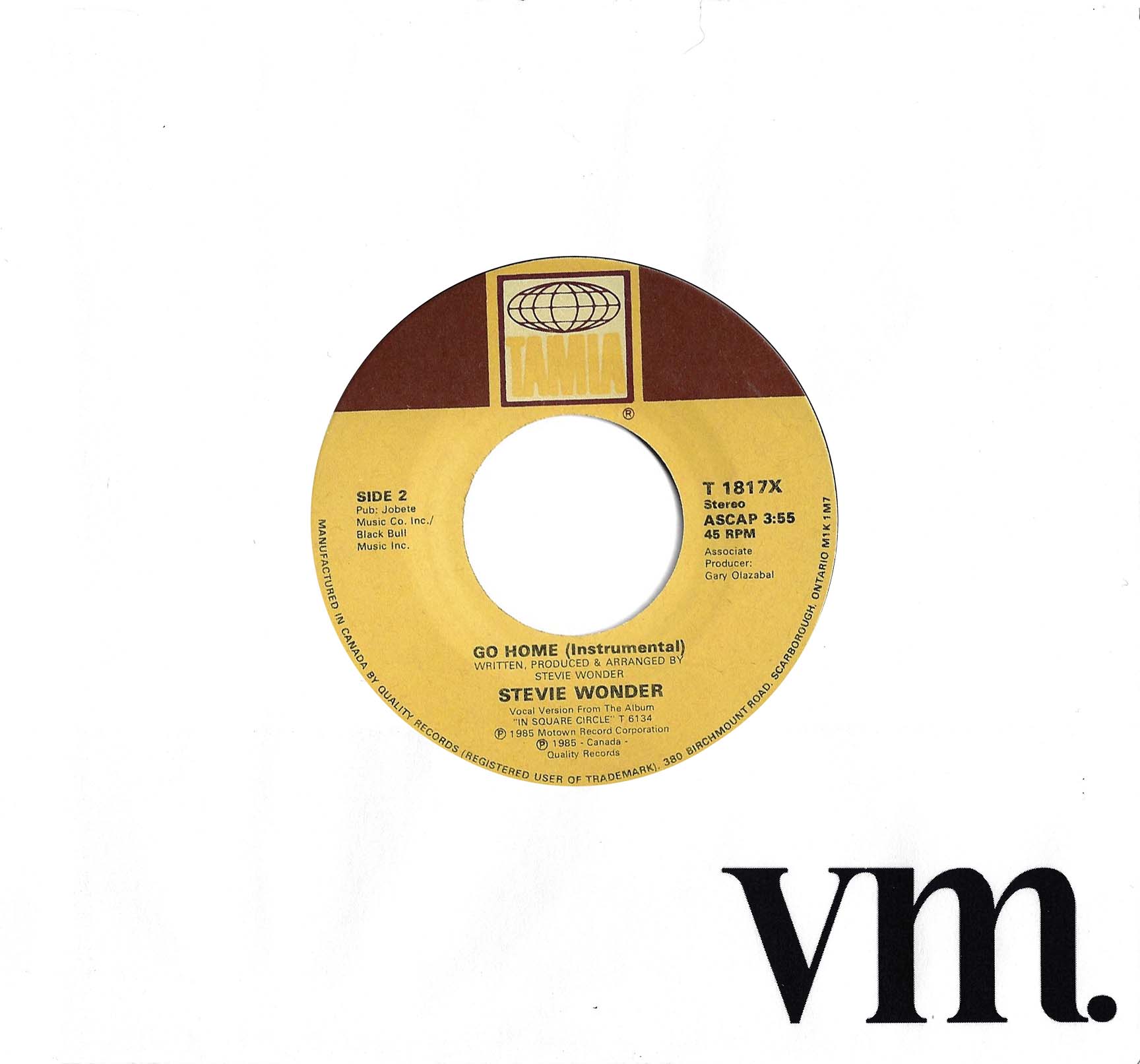 Go Home / Go Home (Instrumental)