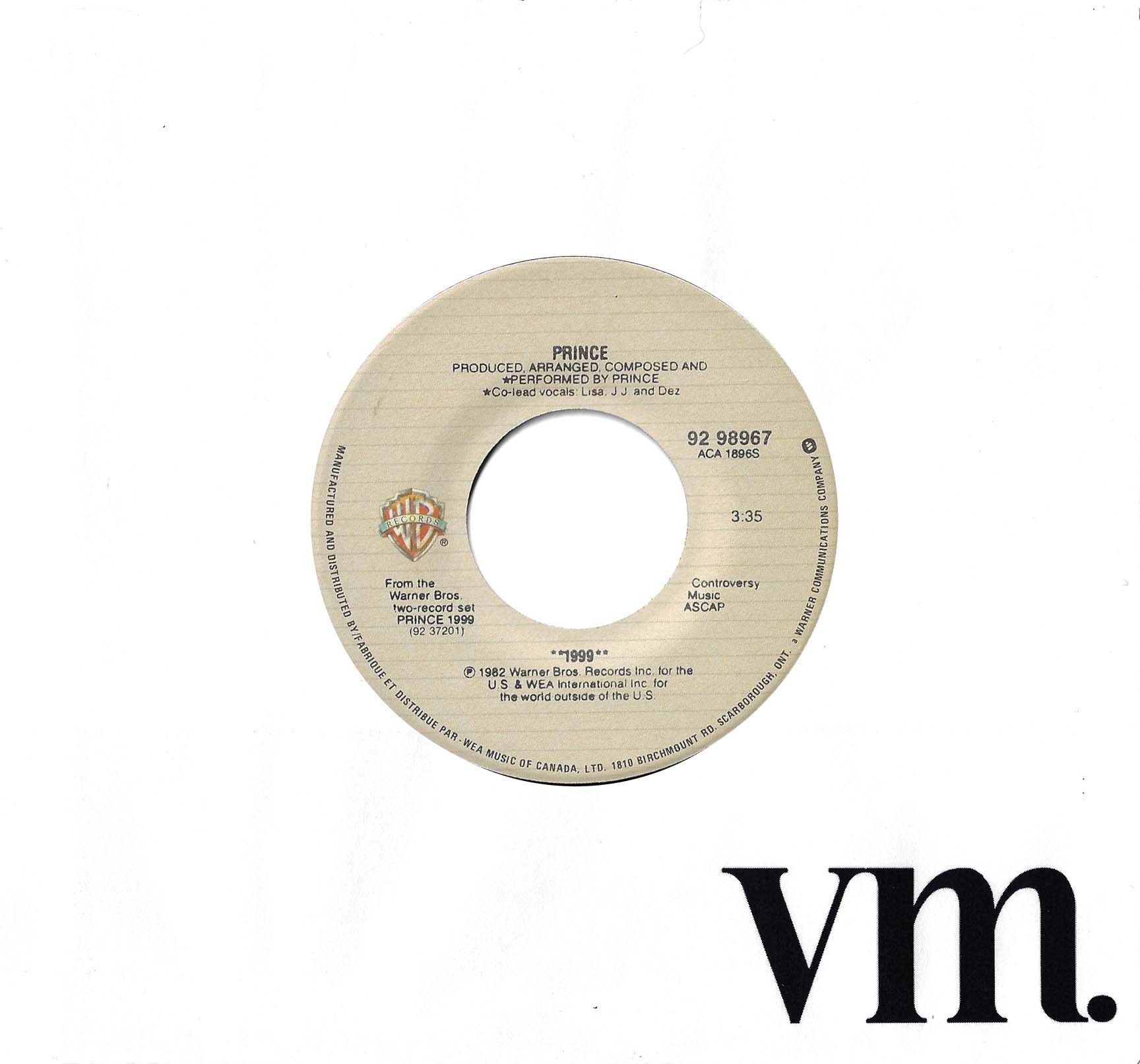 1999 / How Come You Don't Call Me Anymore?