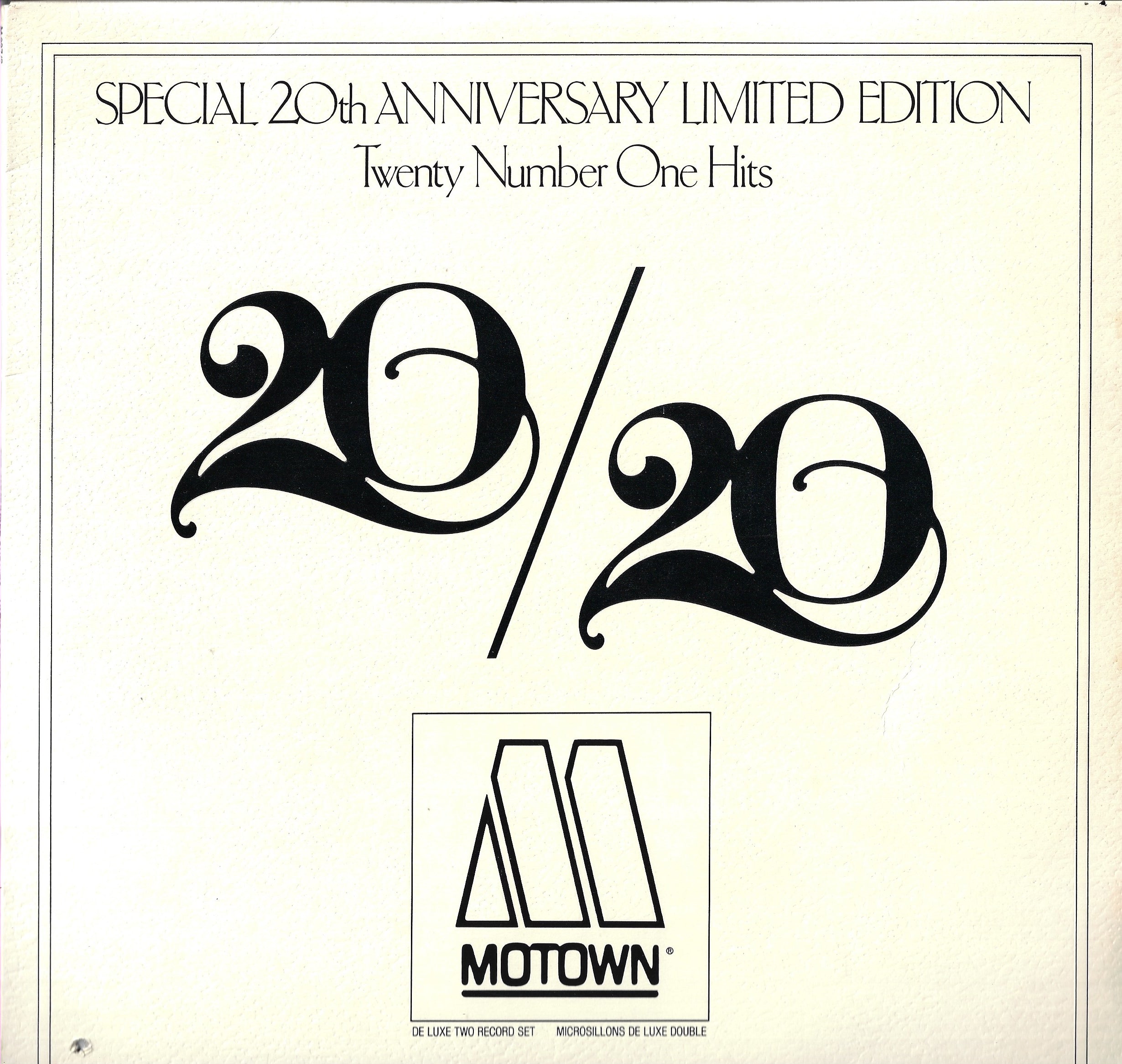 20/20 Twenty No.1 Hits From Twenty Years At Motown