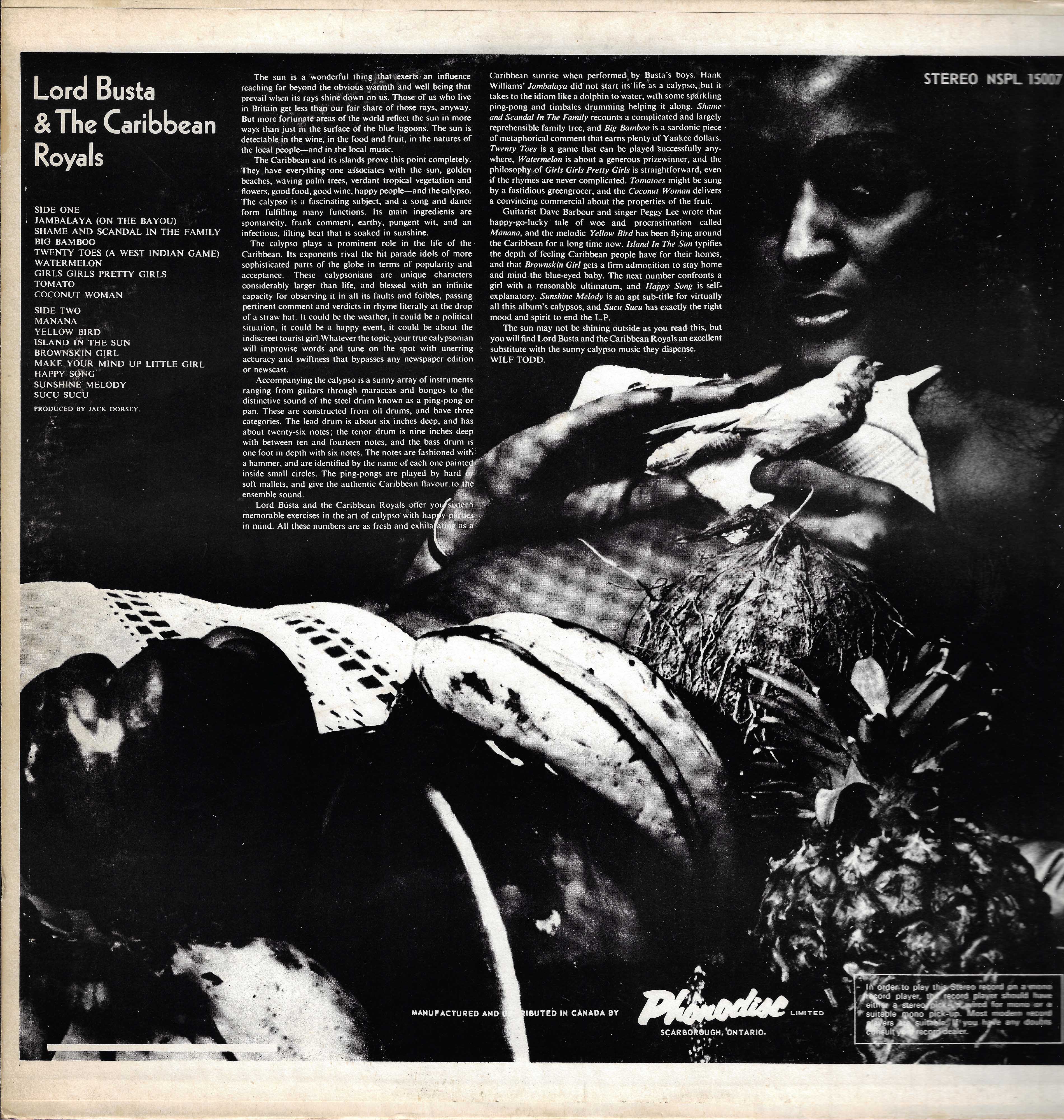Lord Busta &amp; The Caribbean Royals