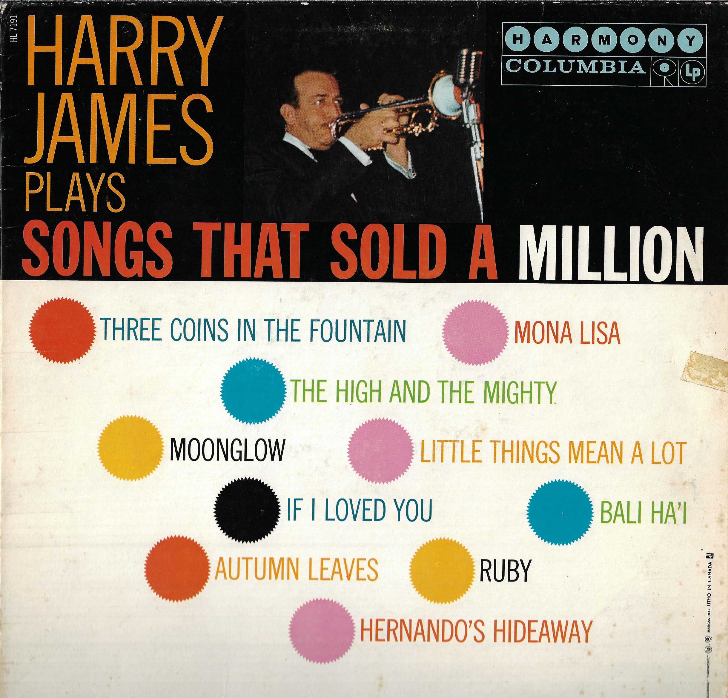 Harry James Plays Songs That Sold A Million