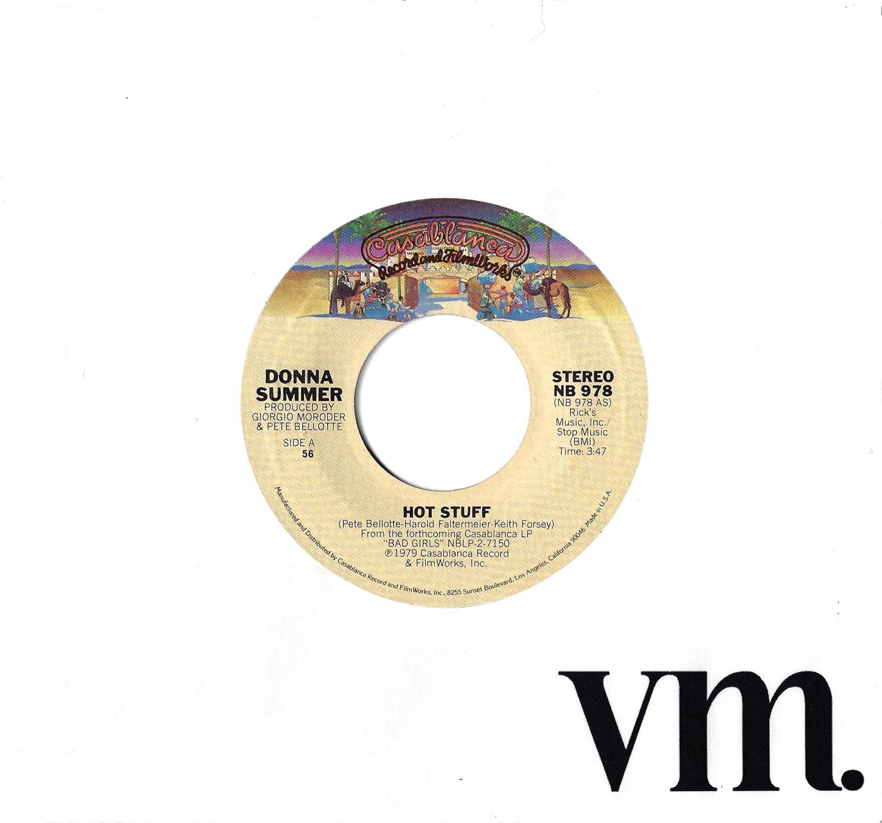 Hot Stuff / Journey To The Center Of Your Heart