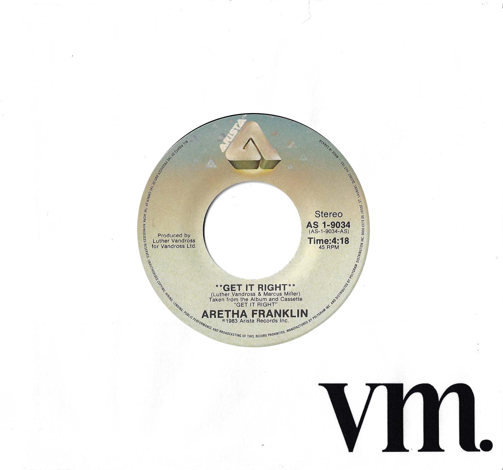 Get It Right / Giving In