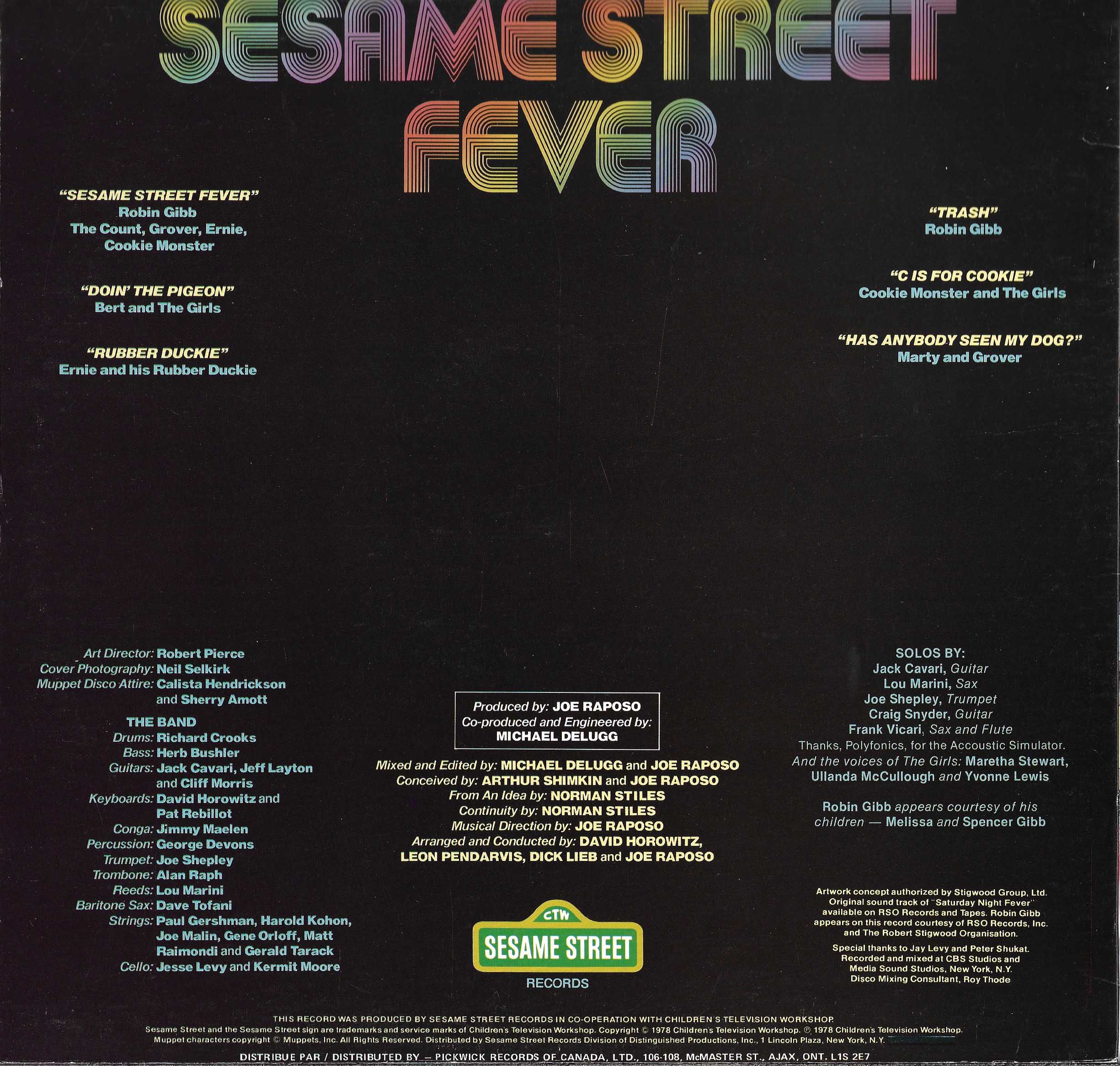 Sesame Street Sesame Street Fever (Special Disco Remix)