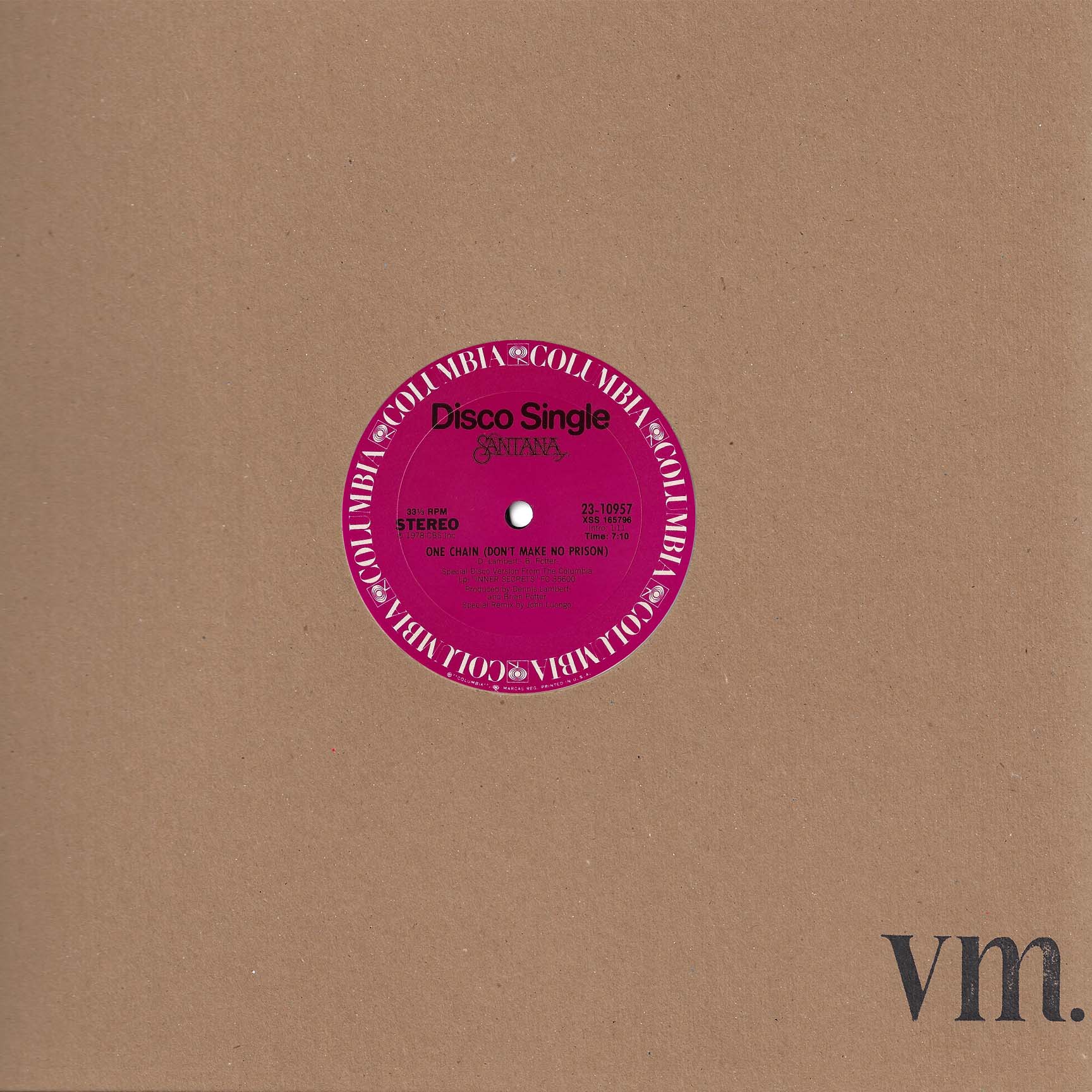 One Chain (Don't Make No Prison) / Life Is A Lady/Holiday