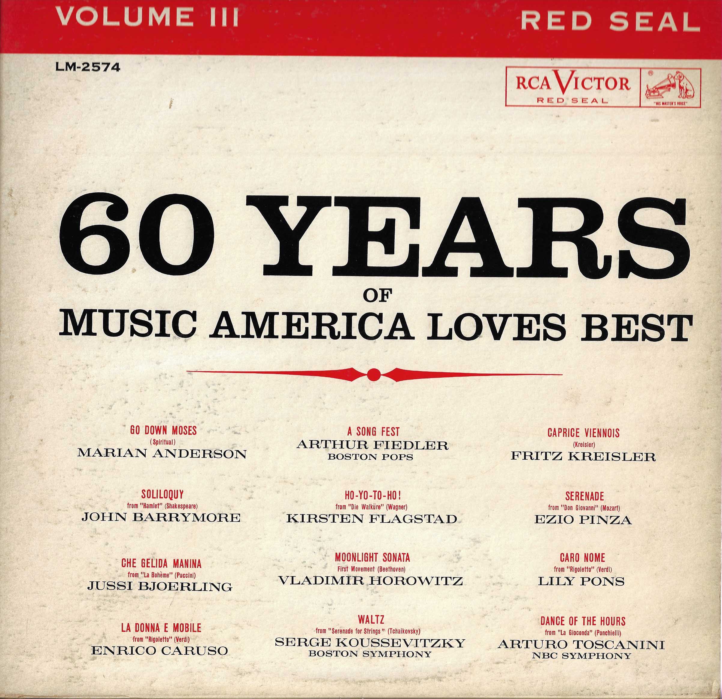 60 Years Of Music America Loves Best Volume III