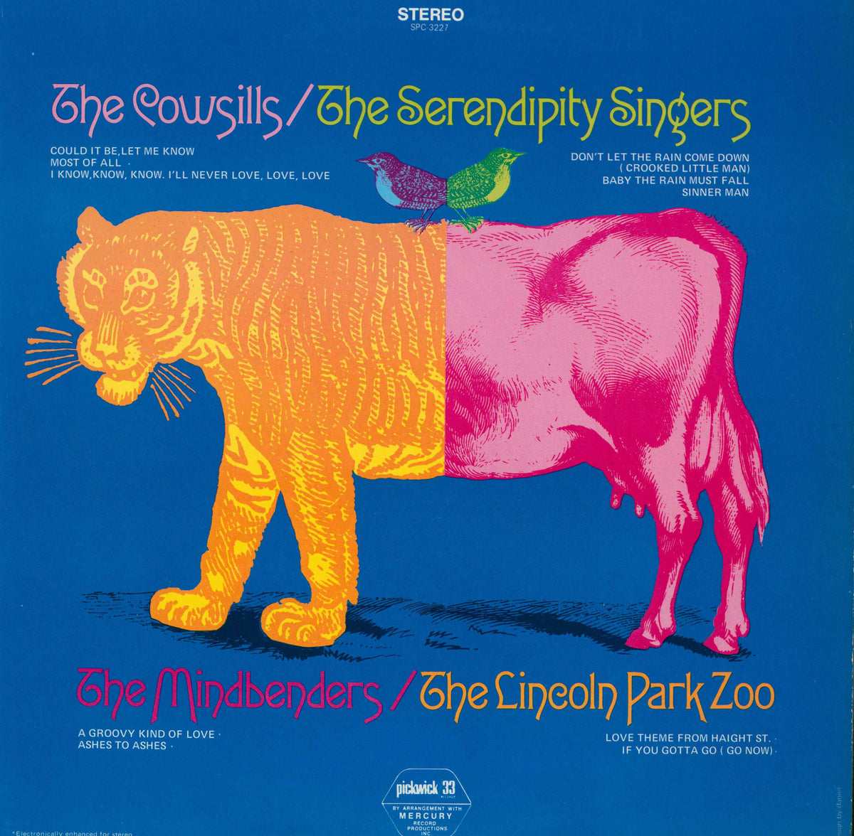 The Cowsills, The Mindbenders, The Lincoln Park Zoo, The Serendipity Singers