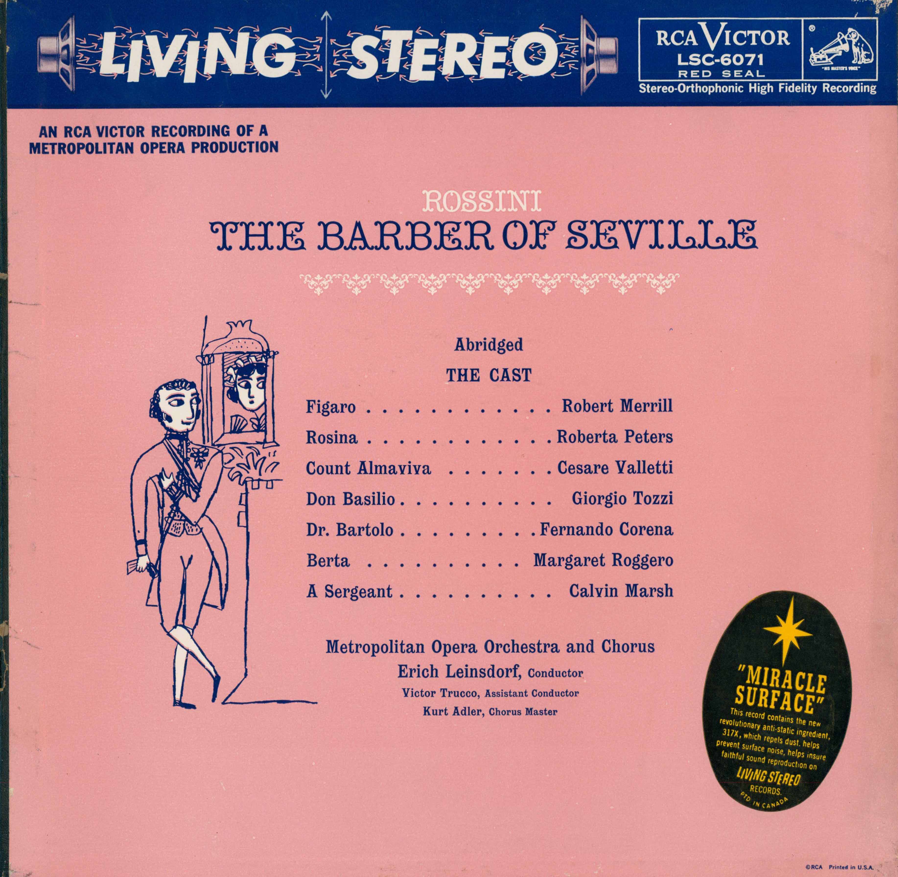 Rossini - The Barber Of Seville